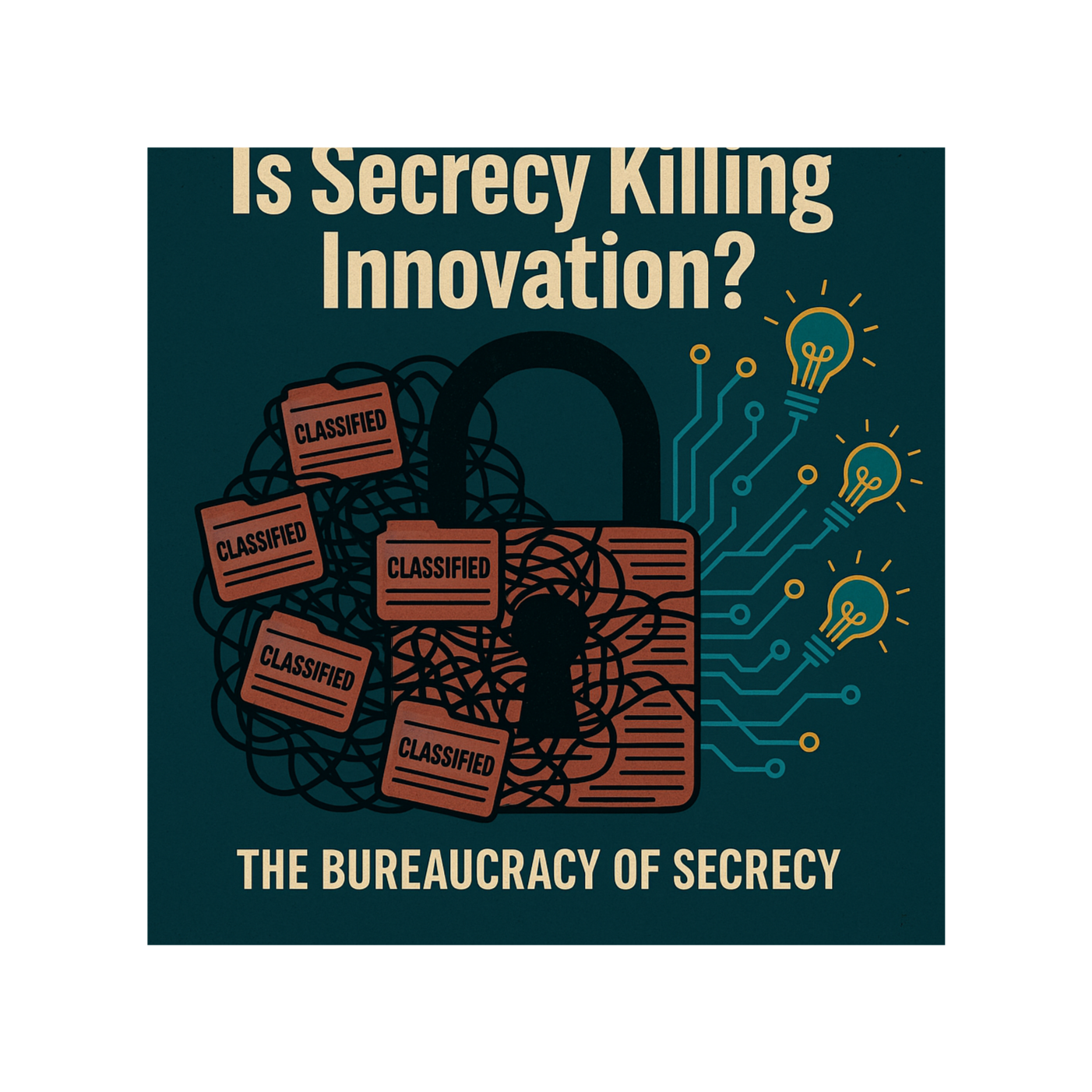 The Bureaucracy of Secrecy: Is Classification Hindering Innovation? episode artwork