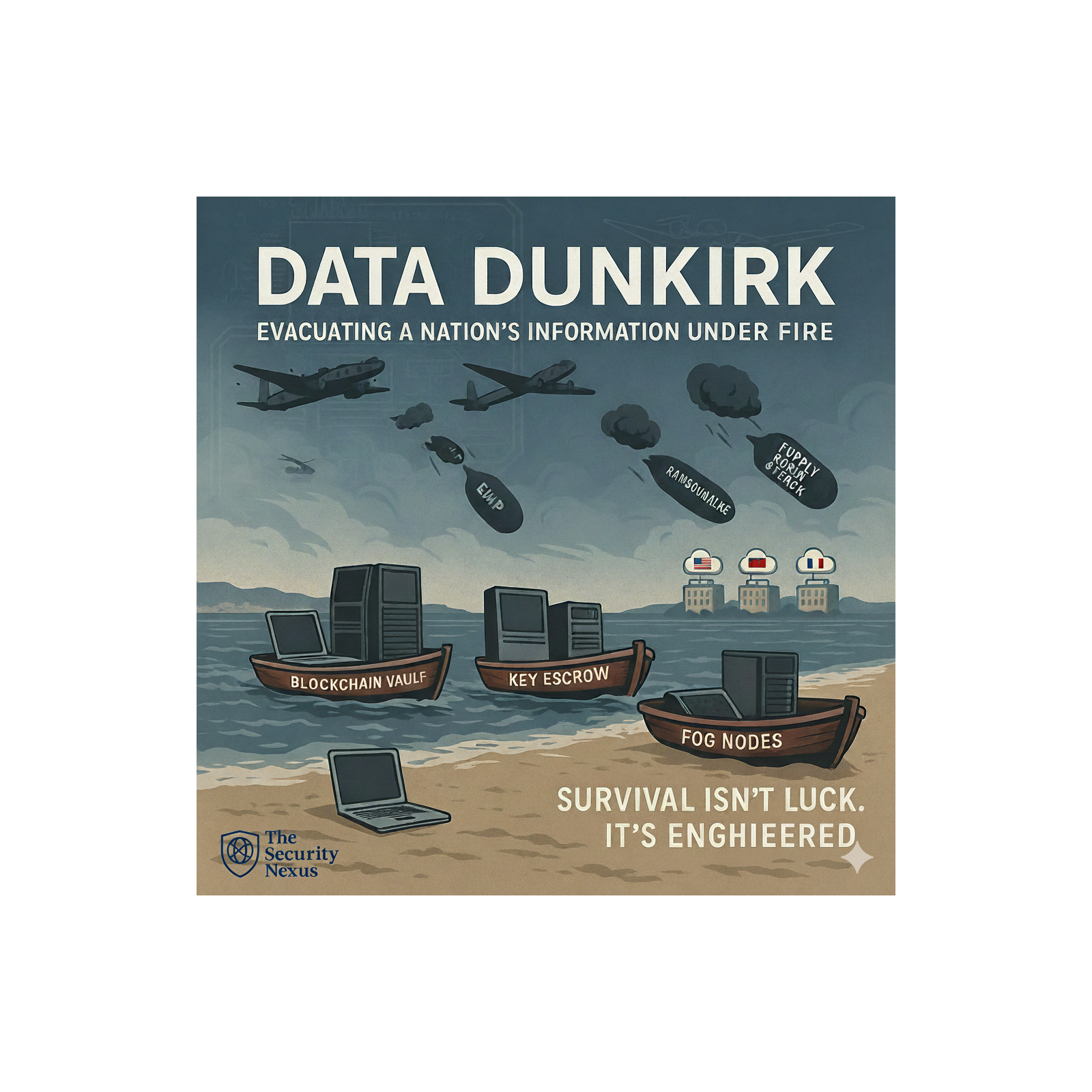 Data Dunkirk: Evacuating a Nation’s Information Under Fire