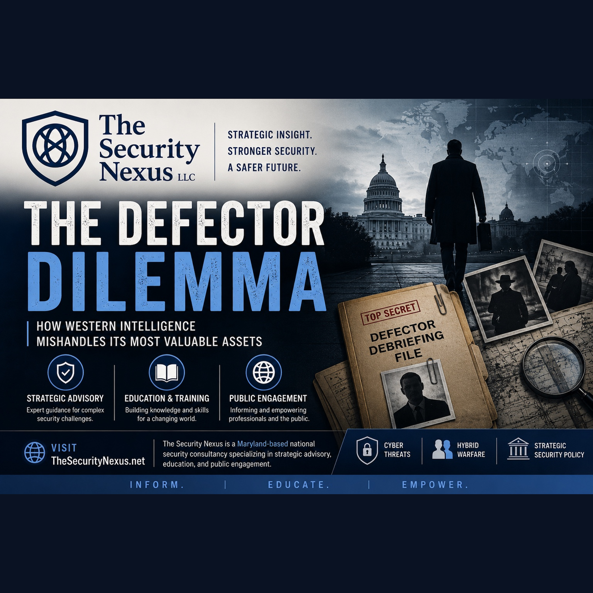 The Defector Dilemma: How Western Intelligence Mishandles Its Most Valuable Sources episode artwork