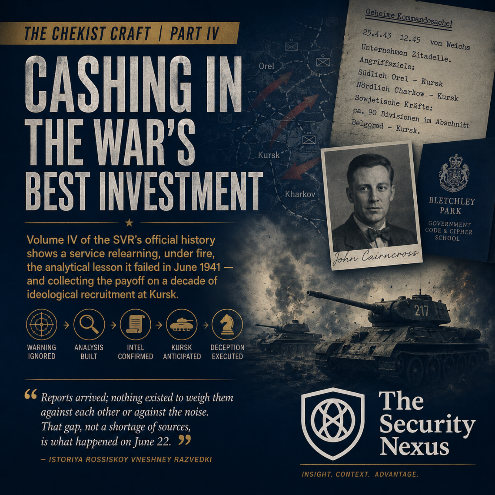 The Chekist Craft, Part IV: Cashing In the War's Best Investment