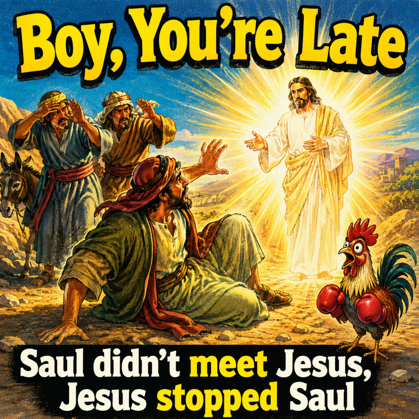 Boy, You’re Late: Jesus Stops Saul on the Damascus Road | Acts 9 Bible Study episode artwork