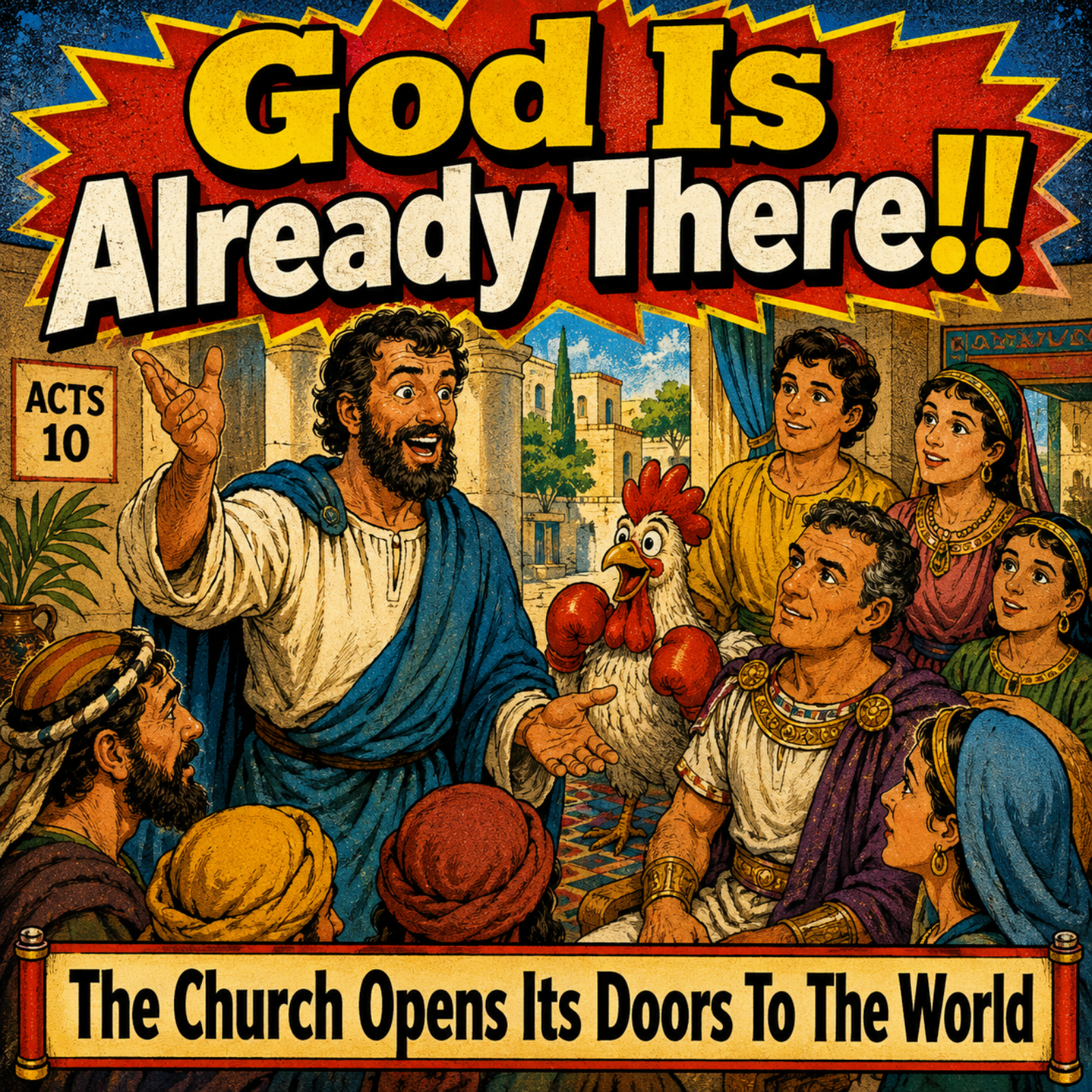 Acts 10 Explained: Peter, Cornelius, and the Day the Church Opened Its Doors to the World episode artwork