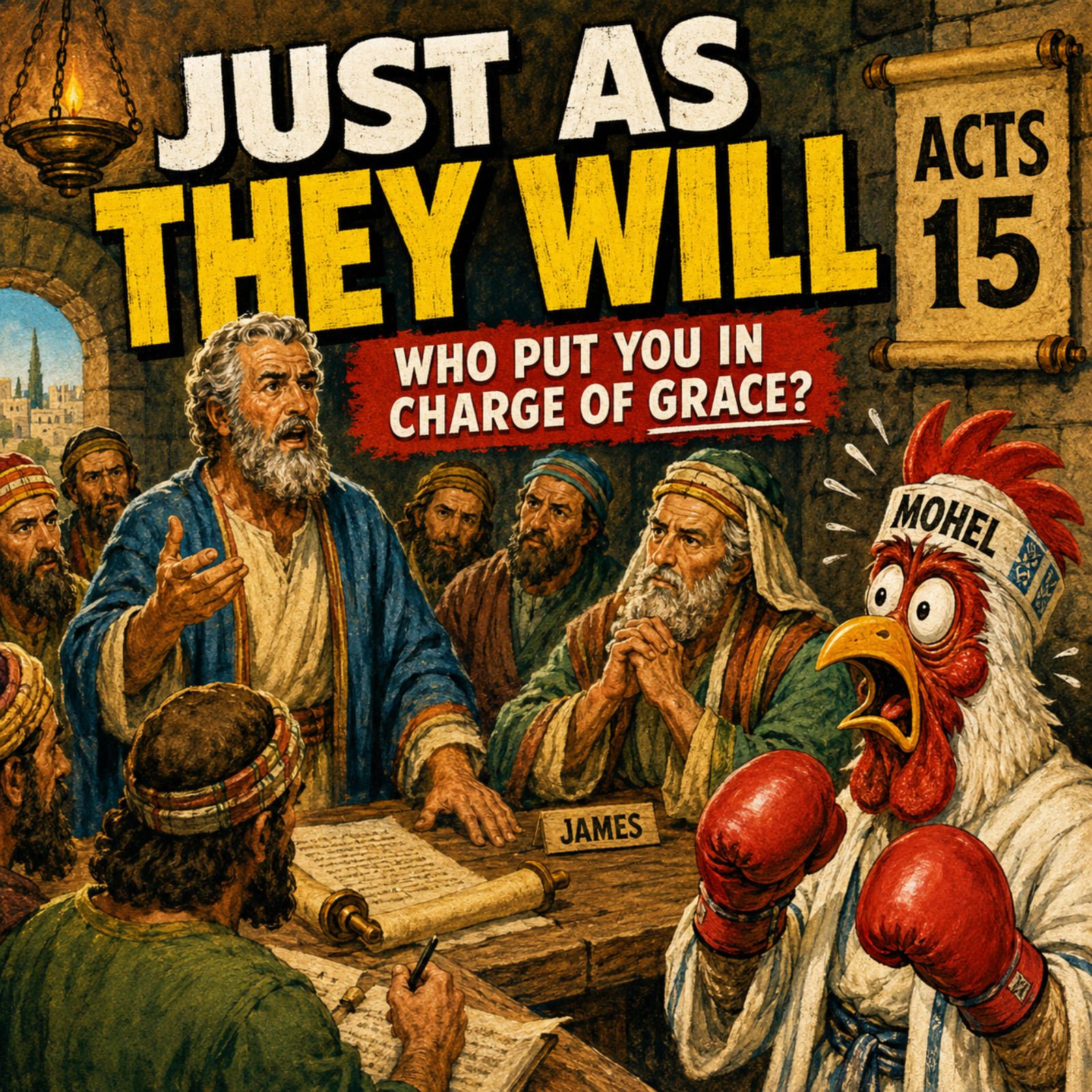 Acts 15 Bible Study: Who Put You in Charge of Grace? | Just As They Will episode artwork
