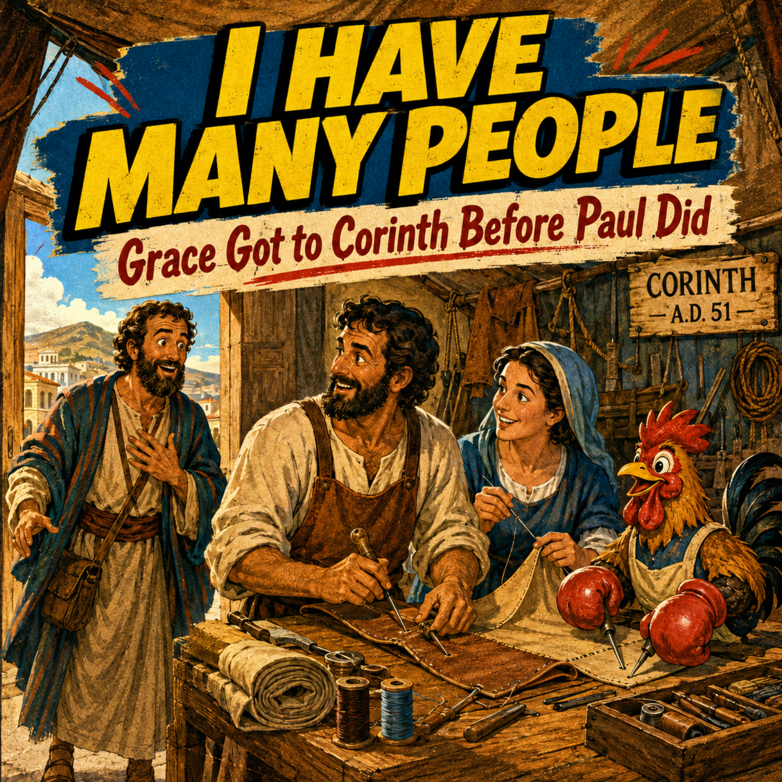 Paul Thought He Was Alone in Corinth He Was Wrong Acts 18 episode artwork