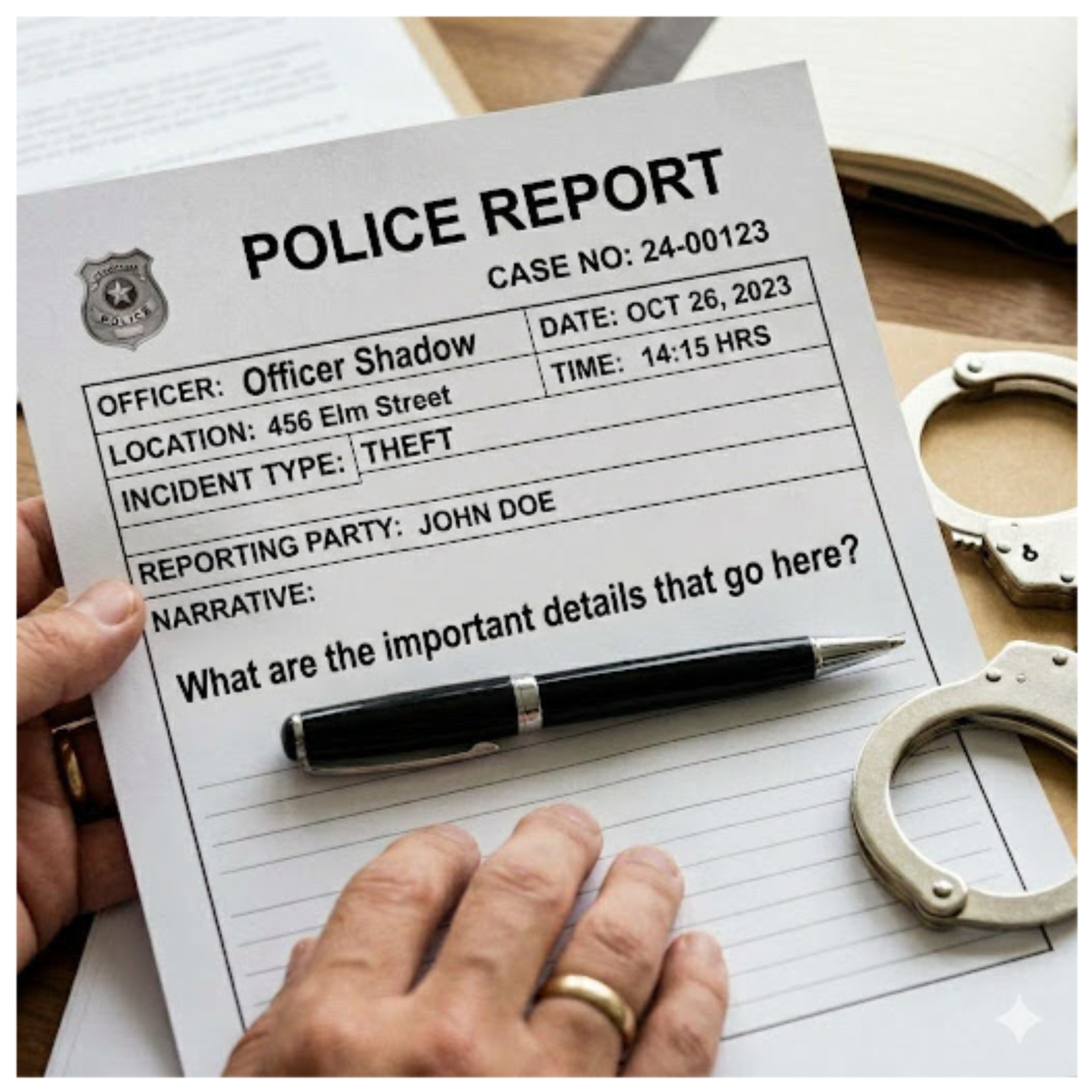 5: Decoding the Paper Trail: What Actually Goes Into a Police Report? episode artwork