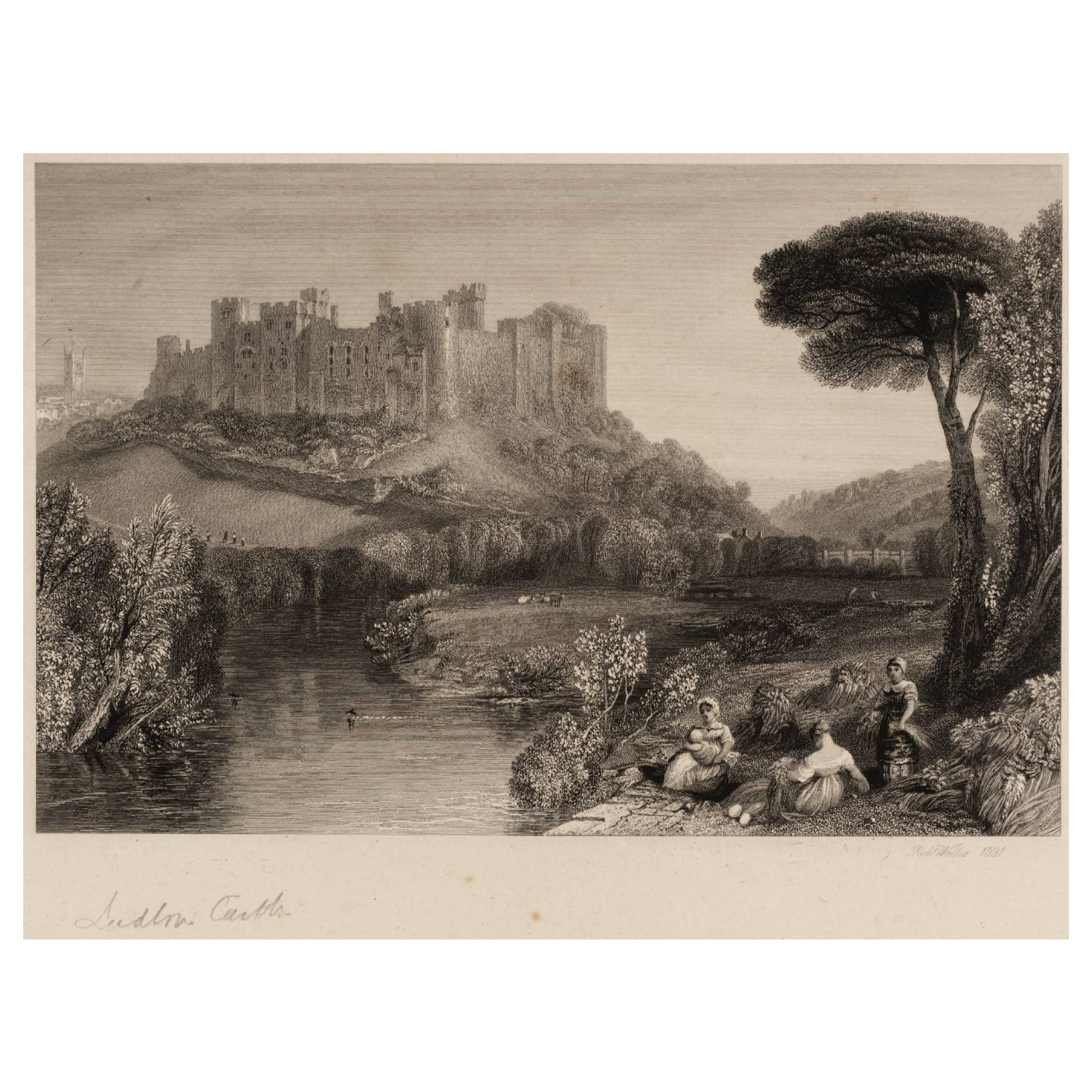 Marion de la Bruyere and the ghost of Ludlow Castle, narrated by Alix Chidley-Uttley