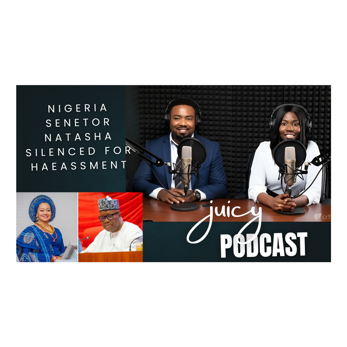 The Silence of Power: Senator Natasha and the Harassment Crisis episode artwork
