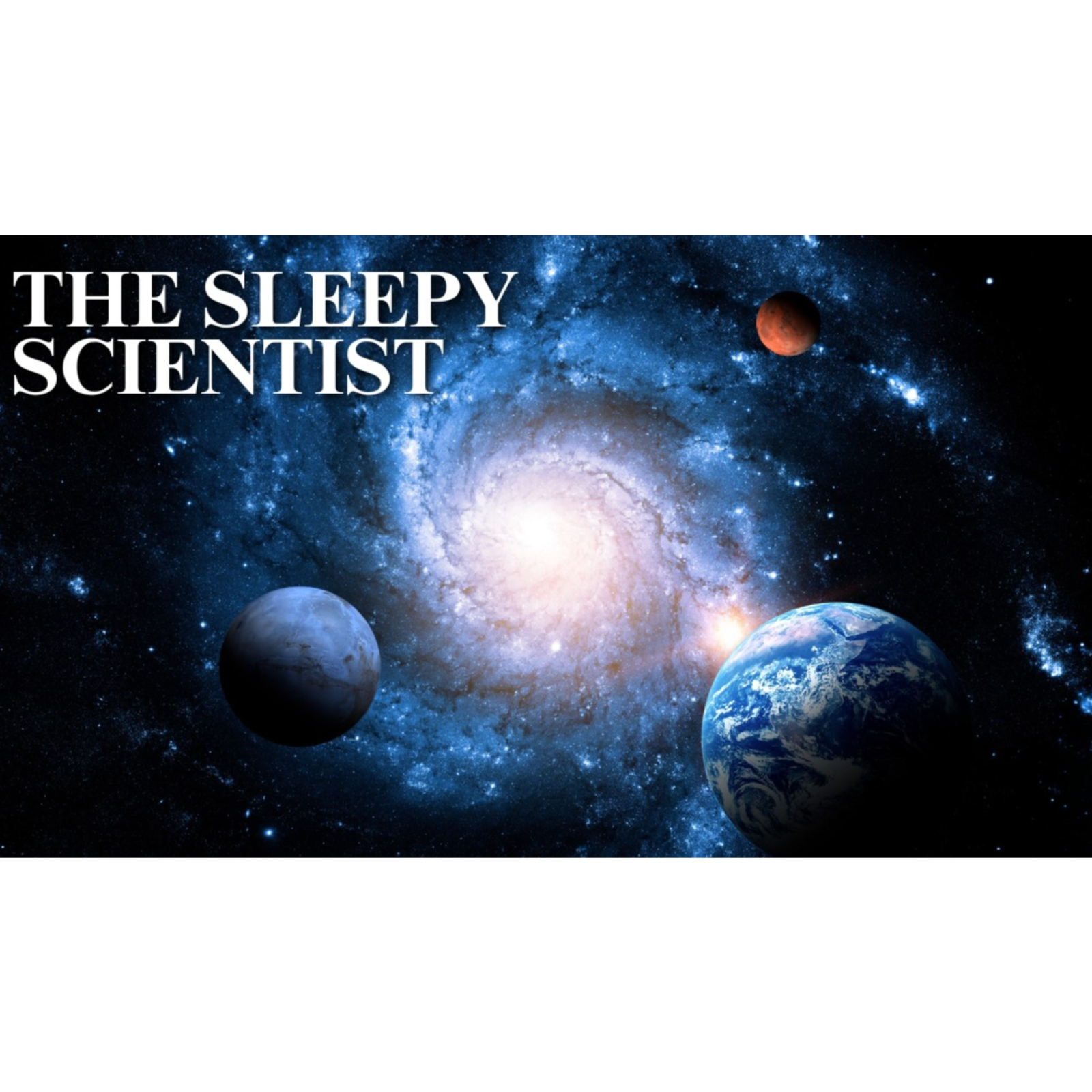 The Quiet Birth of Galaxies _ The Sleepy Scientist episode artwork