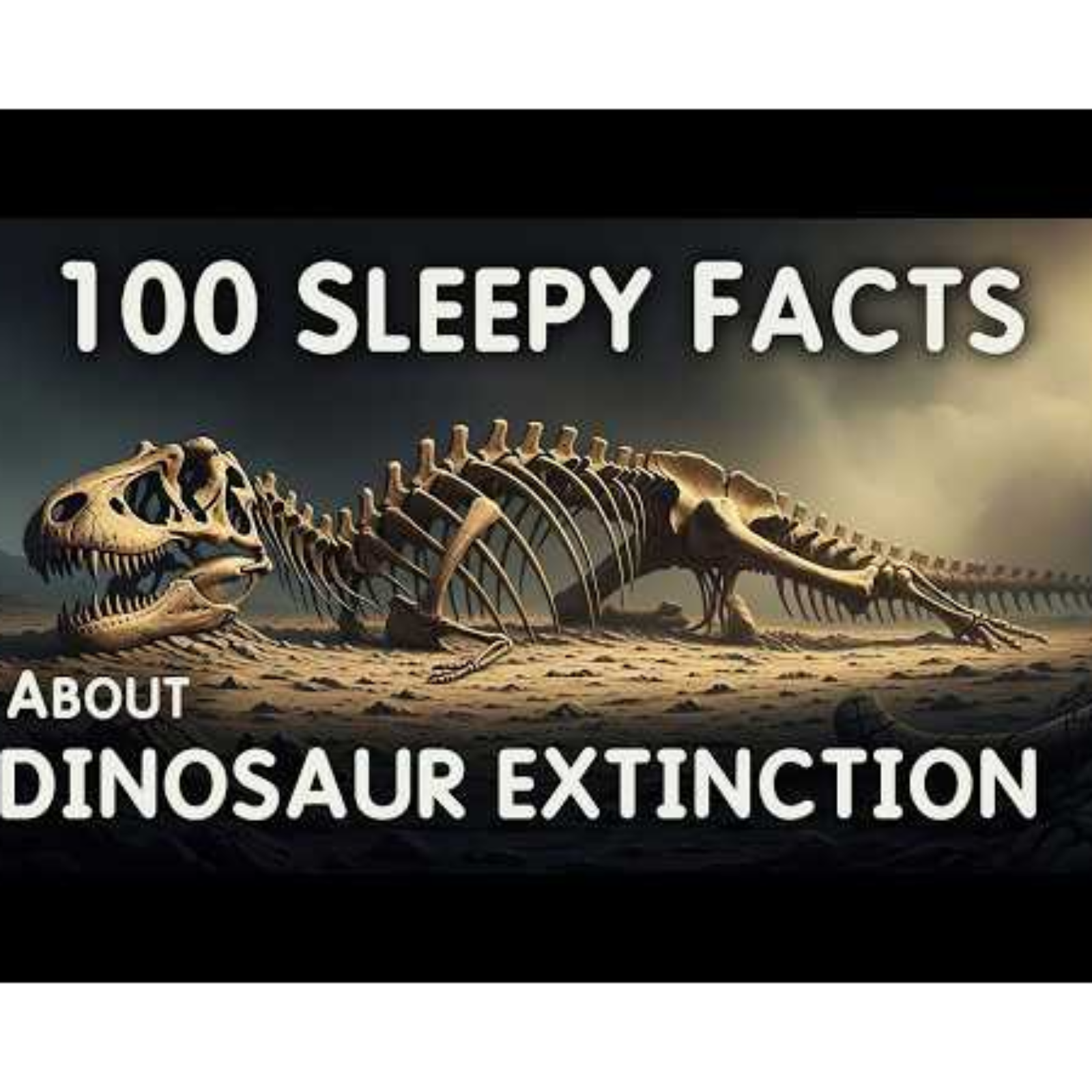 The Most Relaxing Facts About Dinosaur Extinction to Fall Asleep To - Science for Sleep episode artwork