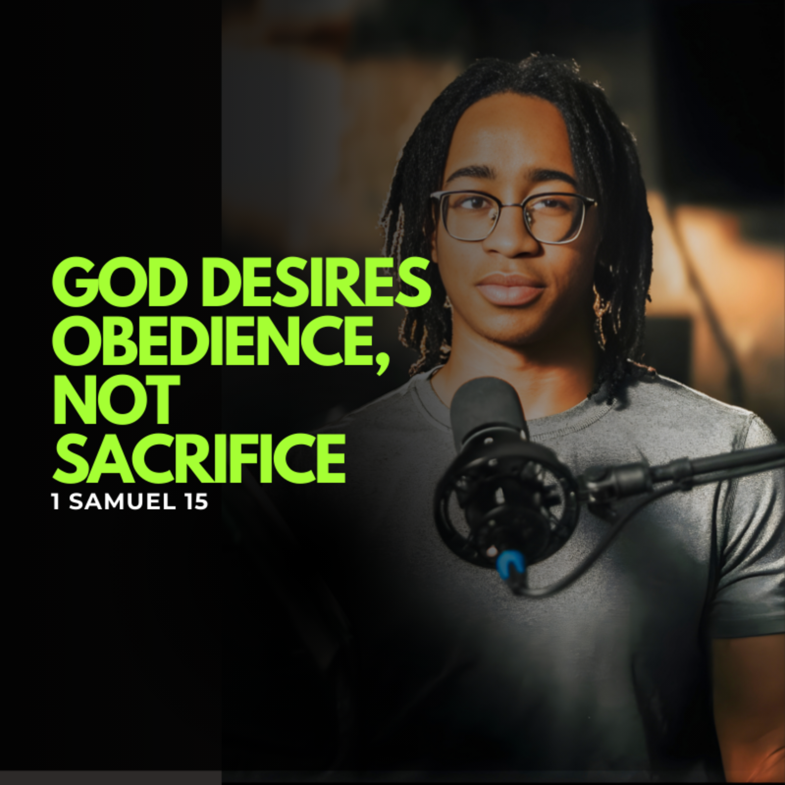 Stop Sacrificing to God if you won't Obey Him episode artwork