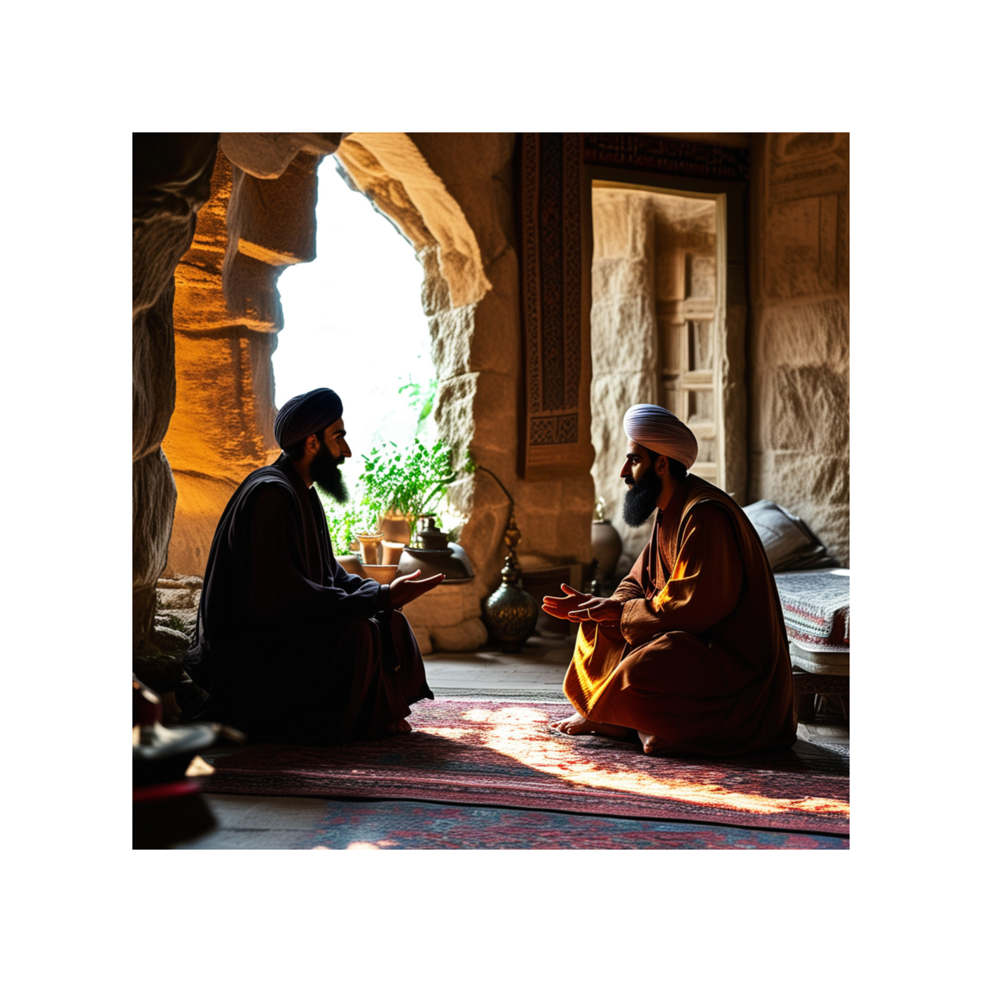ملت عشق: فصل سوم: باد - قسمت پنجم- علاءالدین: قونیه، 10 دسامبر 1244 میلادی