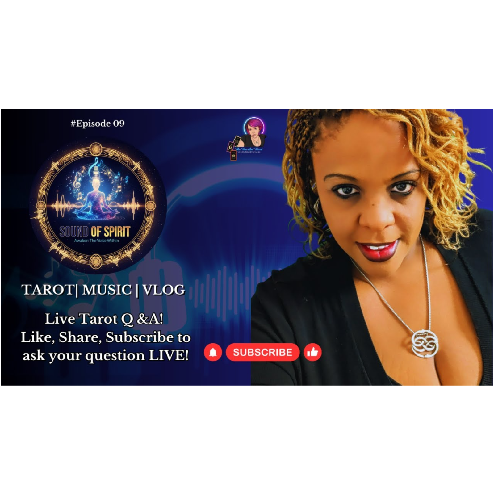 SEE WHAT SPIRIT SAYS Live Tarot Q&A & Music ✨ Every Sunday at 2 PM (PST) #youtubepodcast episode artwork
