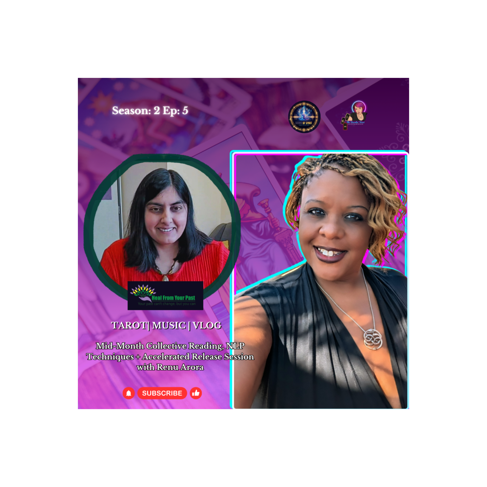 Mid-Month Energy Forecast + NLP Mind Hacks + Accelerated Release Session with Renu Arora #livetarot #podcast episode artwork