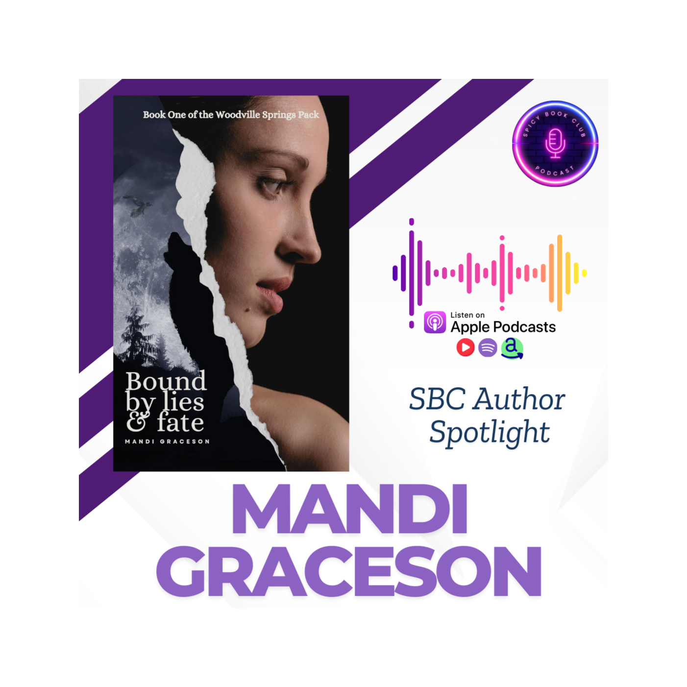E6 Author Spotlight: Mandi Graceson.  episode artwork