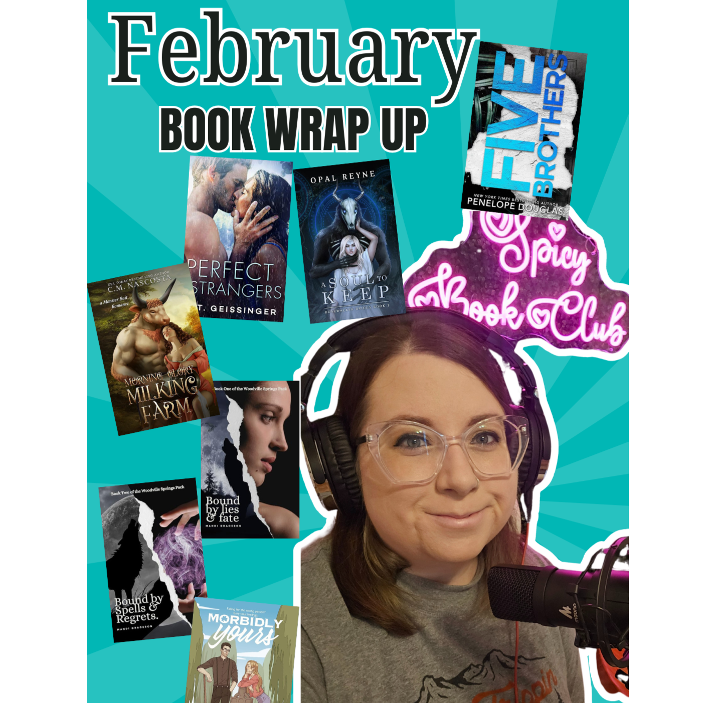 E7 February Book Wrap Up episode artwork