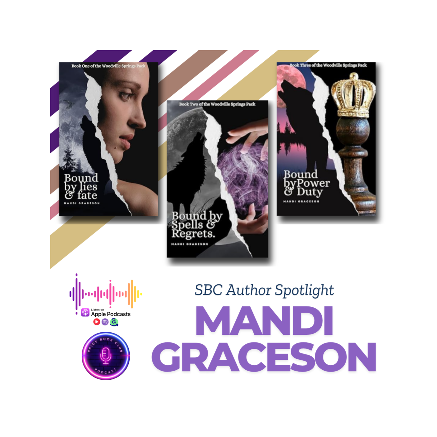 E30 Author Spotlight Mandi Graceson  episode artwork