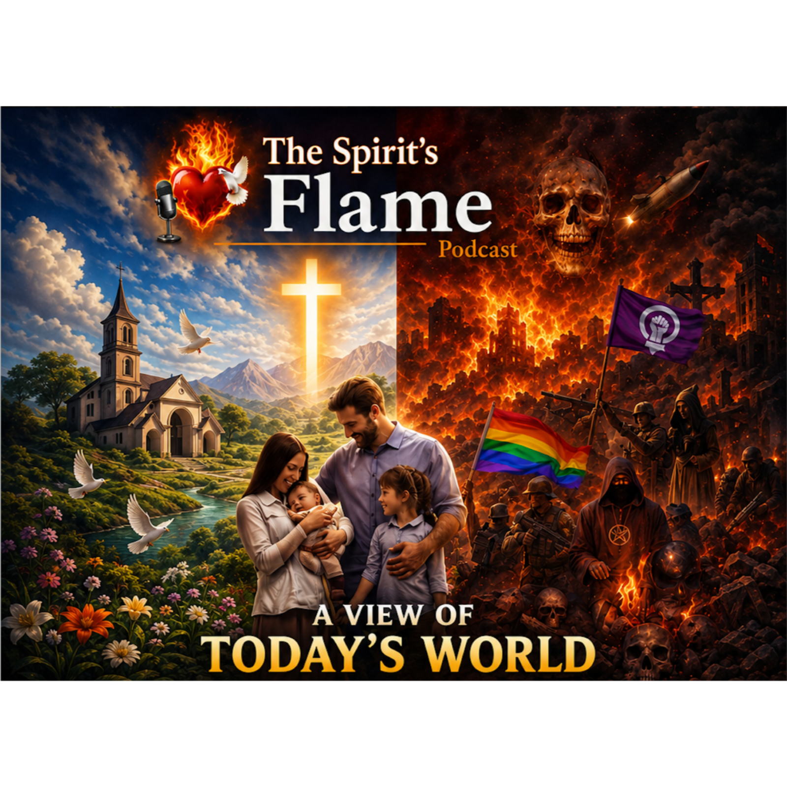 A view of today's world episode artwork