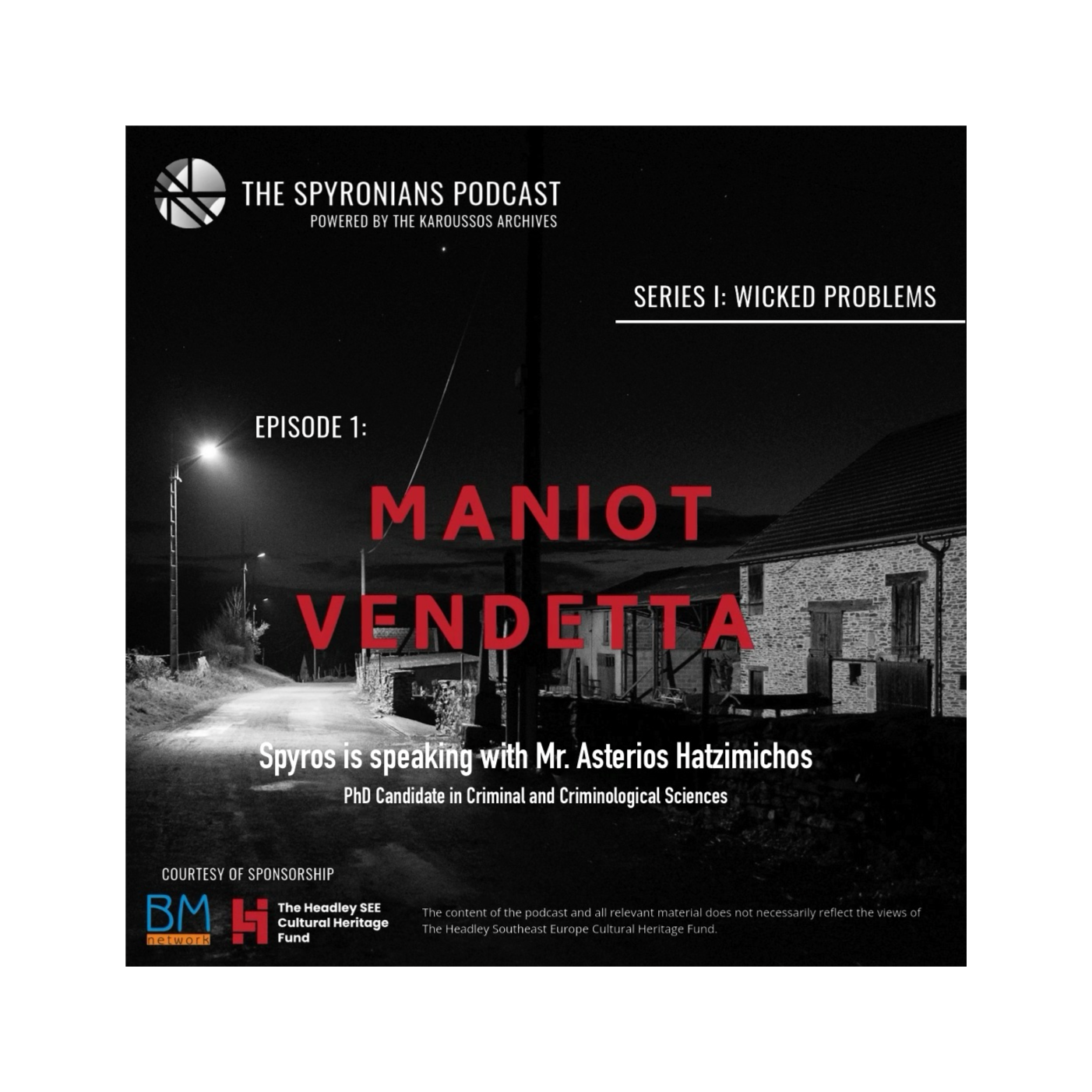 Maniot Vendetta episode artwork