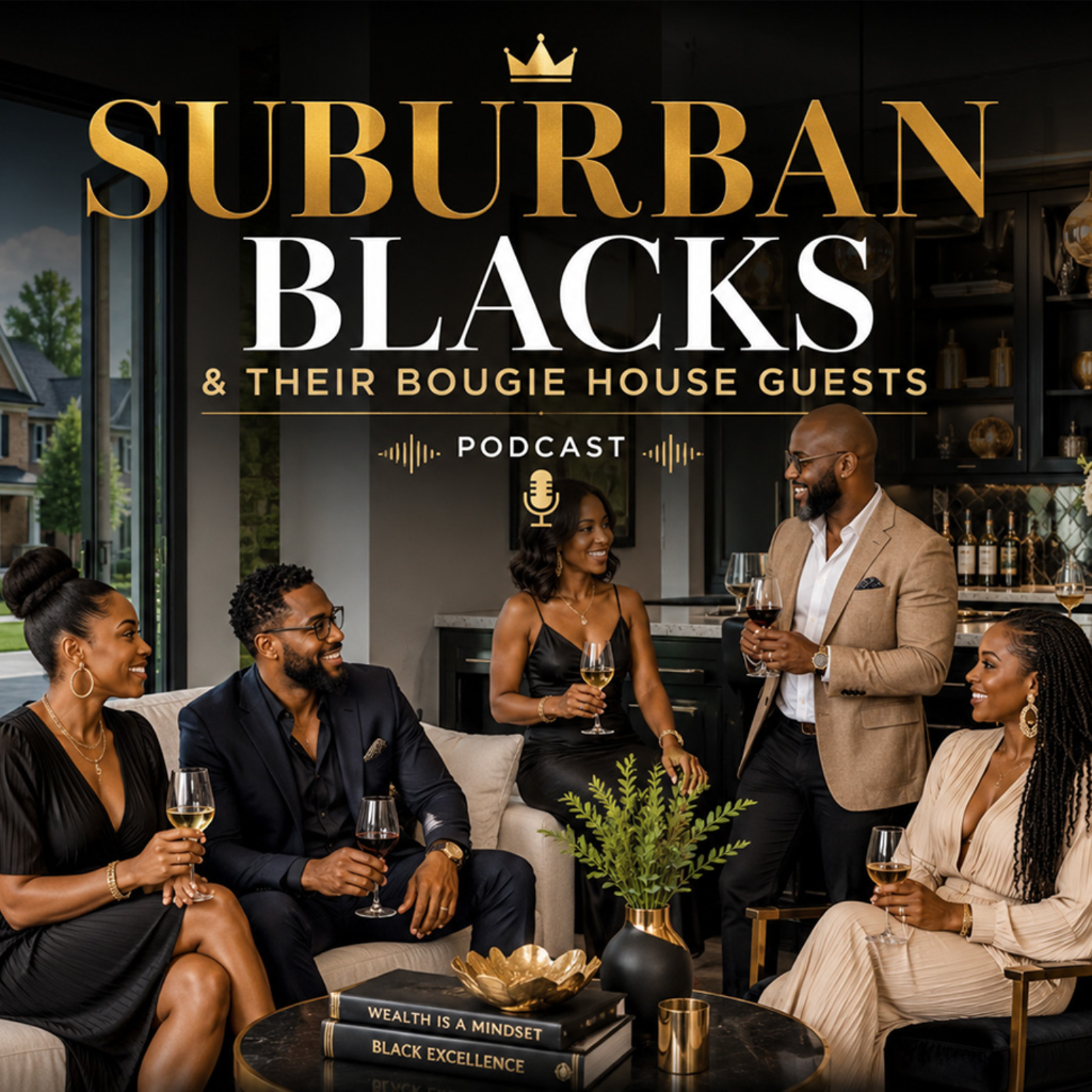 The Suburban Blacks and Their Bougie House Guests