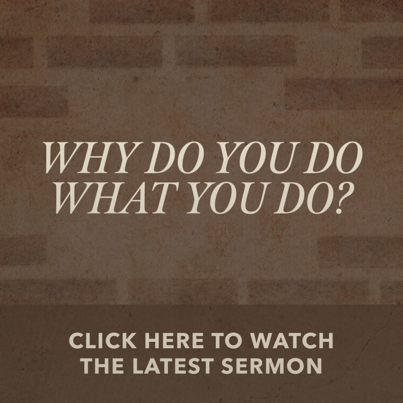 Why do you do what you do? | Isaiah 42:1-4 episode artwork