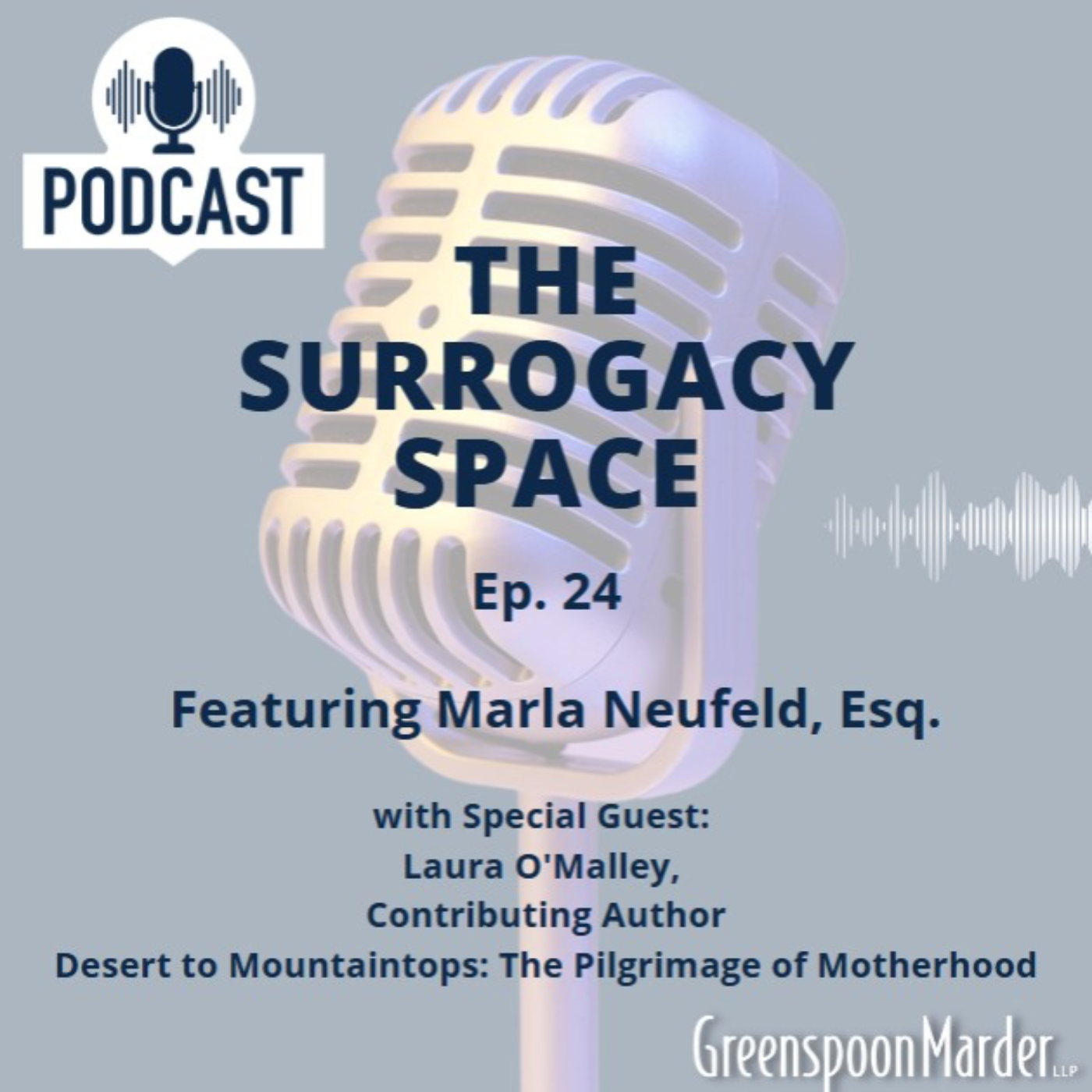 The Surrogacy Space, Ep. 24 – Interview with Laura O’Malley, Contributing Author, Desert to Mountaintops: The Pilgrimage of Motherhood