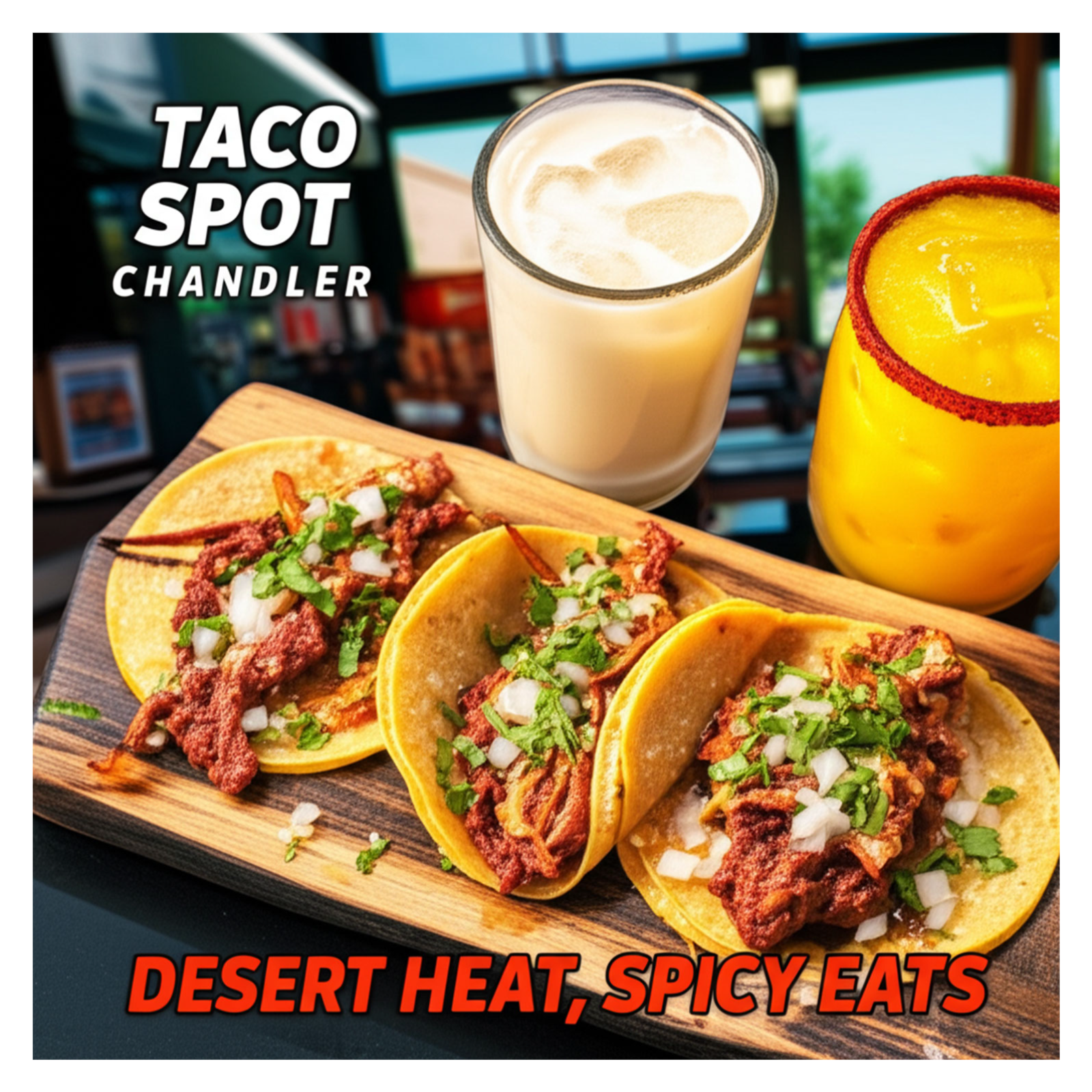 The Taco Spot Chandler: How Spicy Birria Tacos + Horchata Actually Cool You Down in 115°F Arizona Heat episode artwork