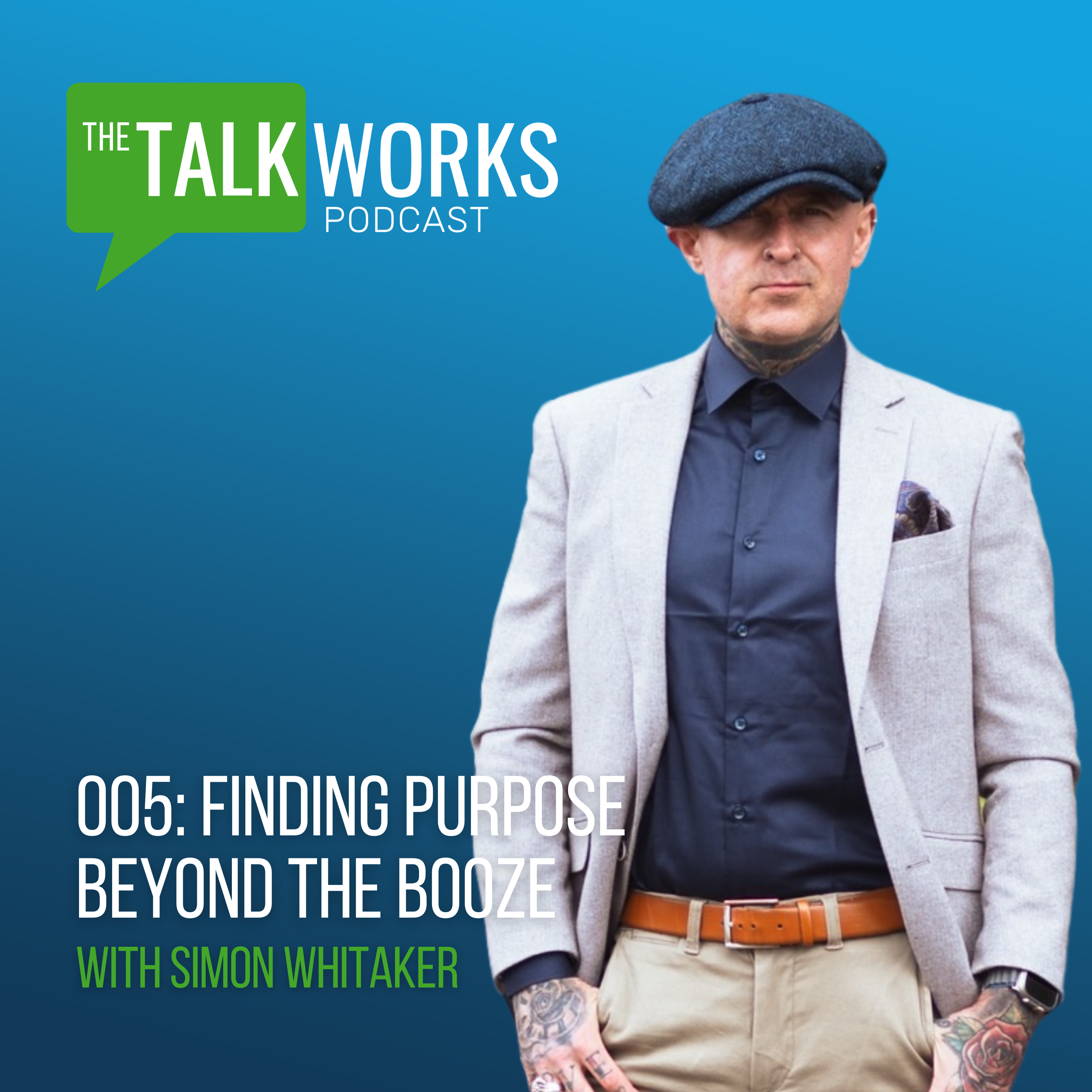 005: Finding Purpose Beyond the Booze with Simon Whitaker episode artwork