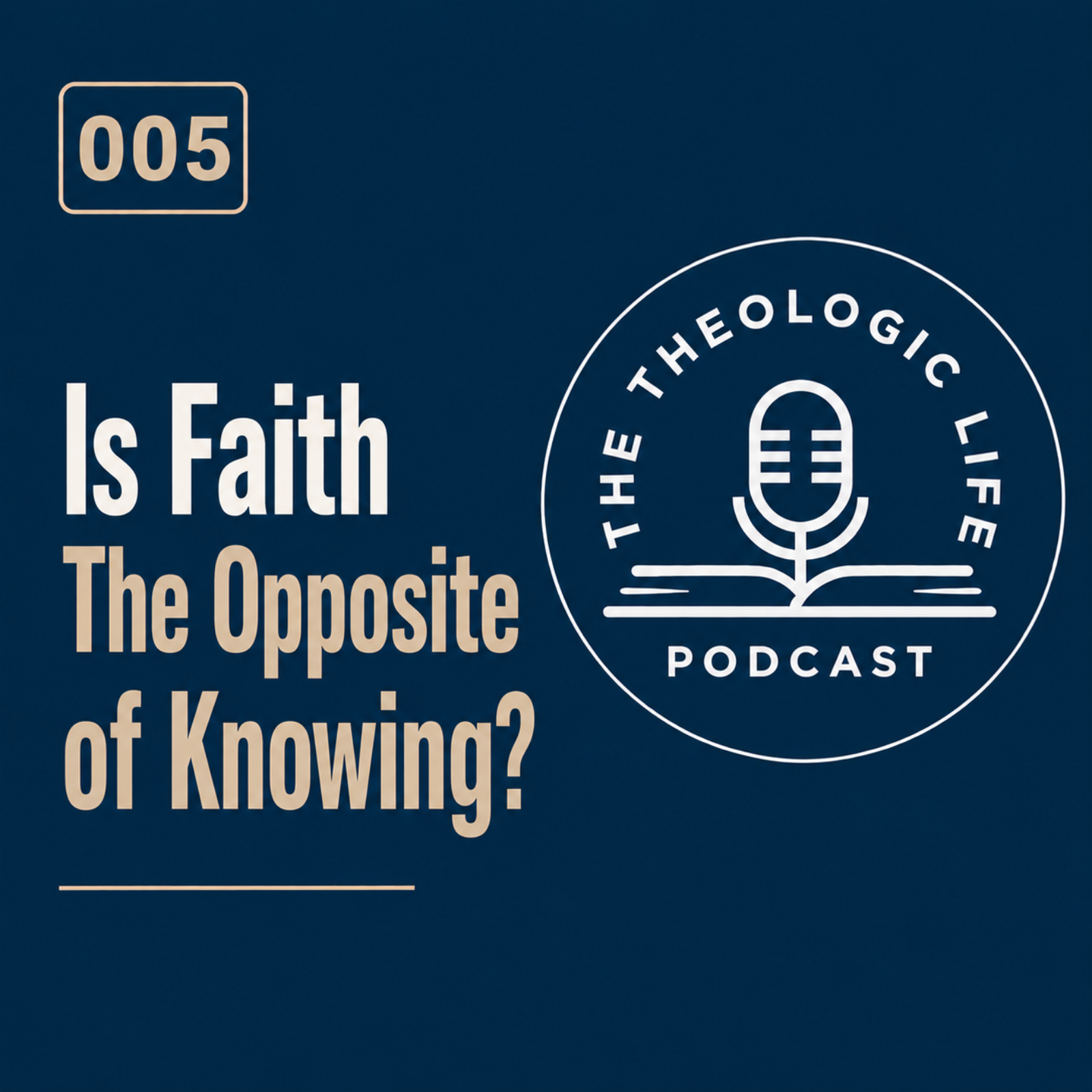 Is Faith The Opposite of Knowing? episode artwork