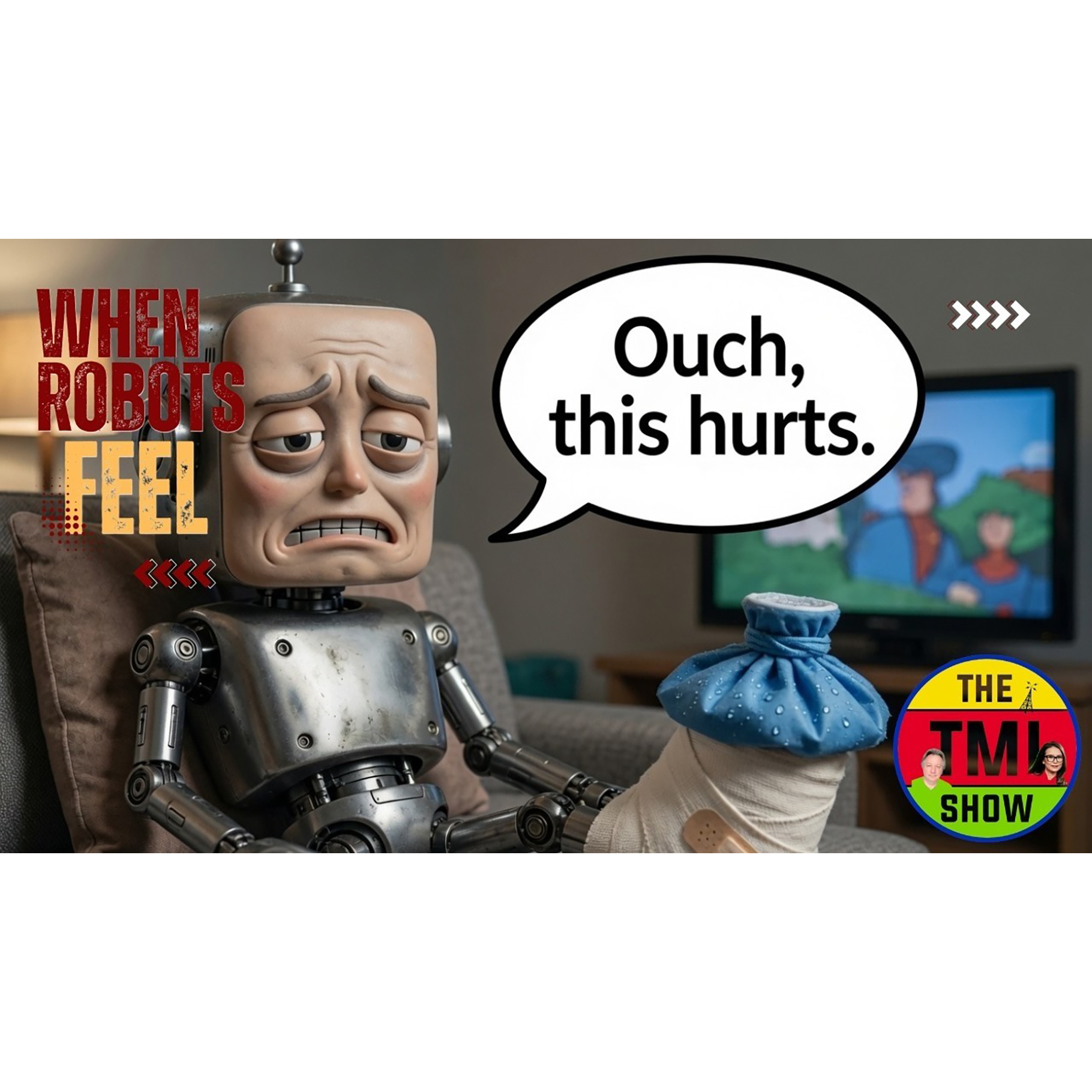 Government Surveillance, Conscious AI & What We've Been Getting Wrong About Injuries | TMI Ep 412 episode artwork