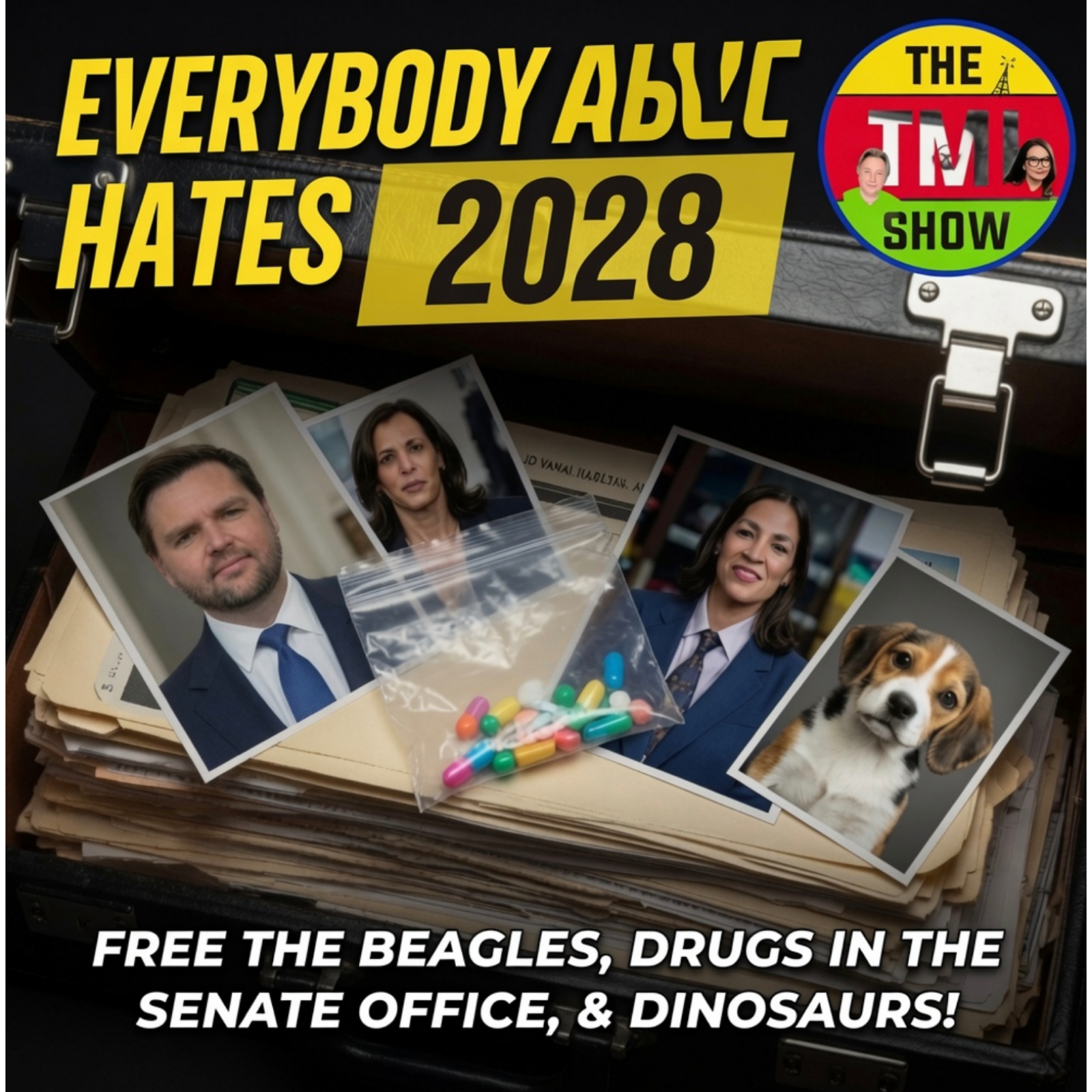 Everyone Hates the 2028 Field, the Senate’s Worst Briefcase, and Beagles Set Free | TMI Ep 430 episode artwork