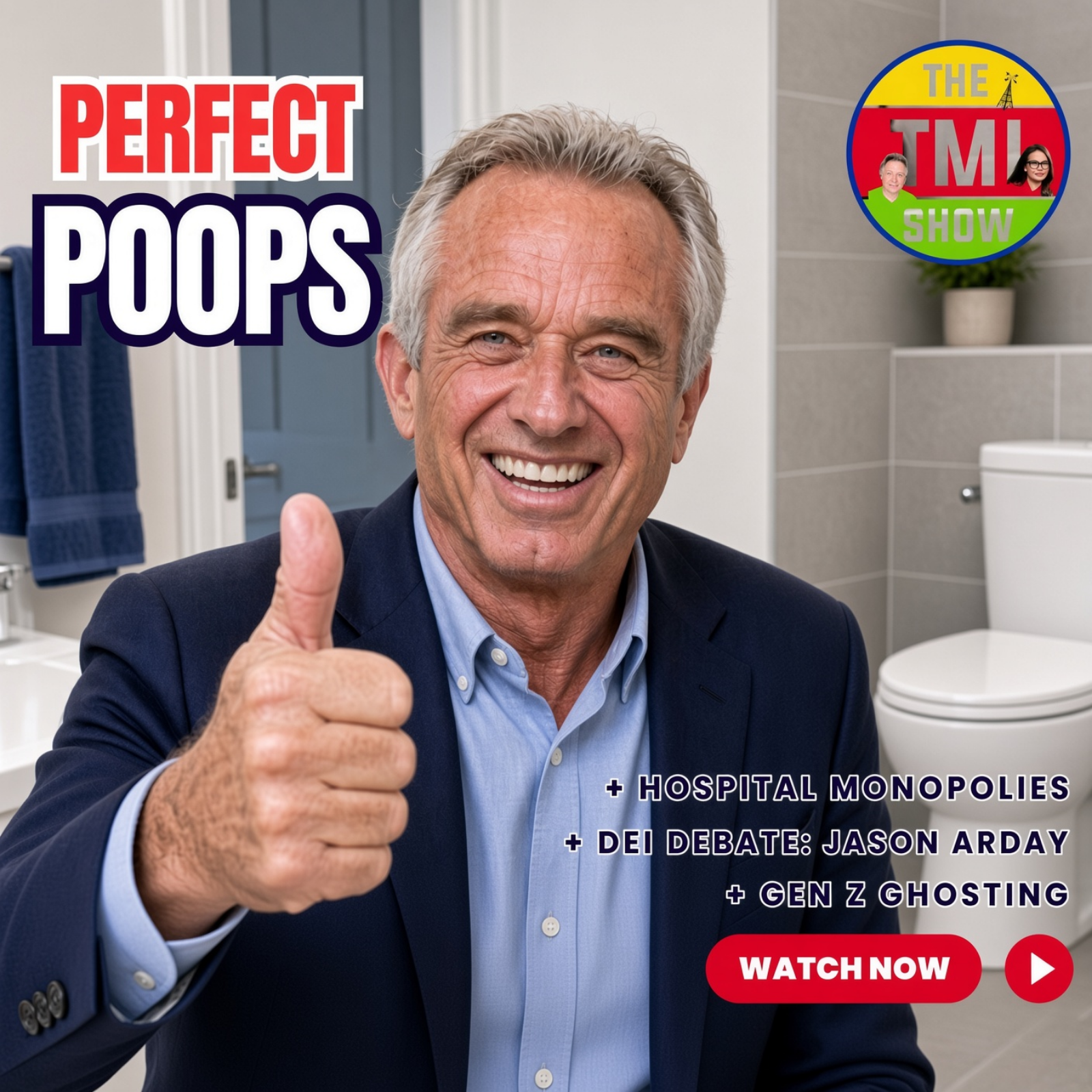 Medical Monopolies, Gen Z Ghosting, Jason Arday Scandal & RFK Jr’s Perfect Poops | TMI Ep 439 episode artwork