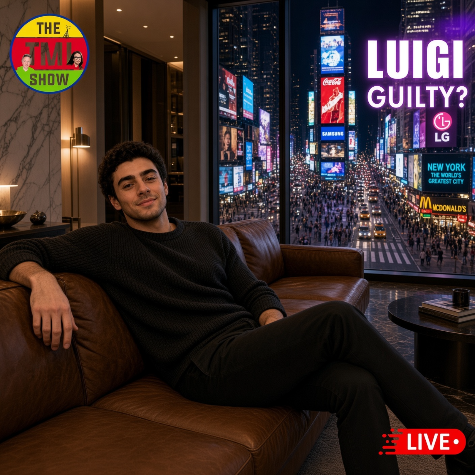 Luigi Mangione Plea Twist, Manhattan Rent Shock & a Solar Storm Warning | TMI Ep442 episode artwork