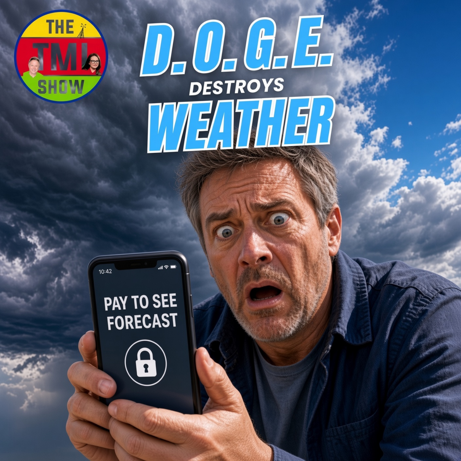 DOGE vs. America’s Weather System, Jill Stein in Court and California Residents Fight Back | TMI Ep 445 episode artwork