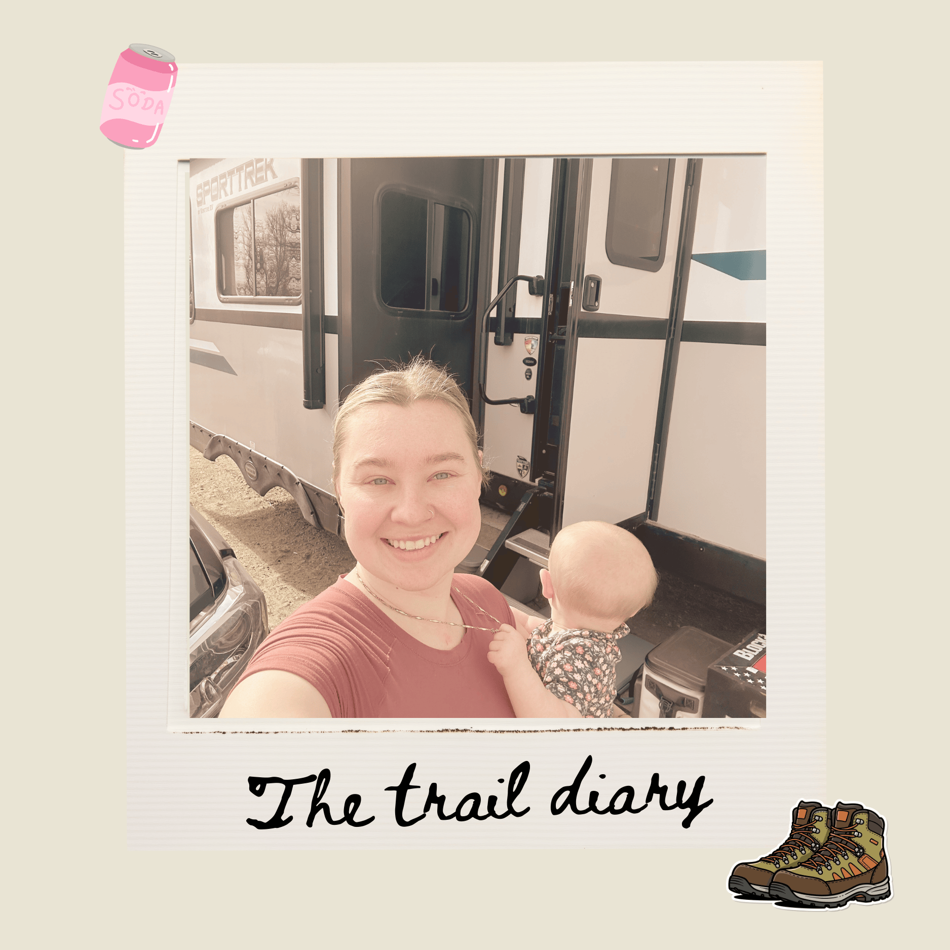 The trail diary cover art