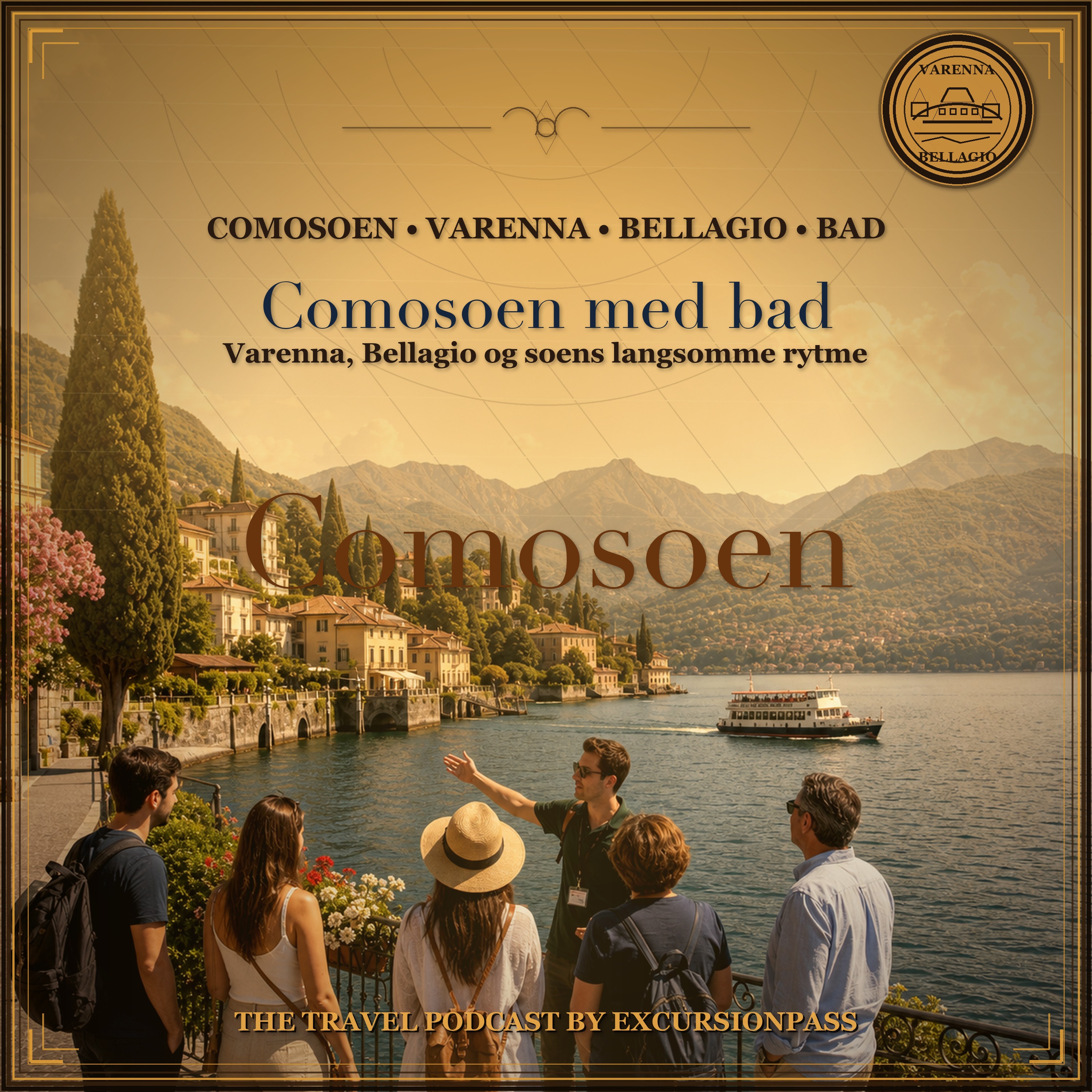 Badtur pa Comosoen med Varenna og Bellagio episode artwork