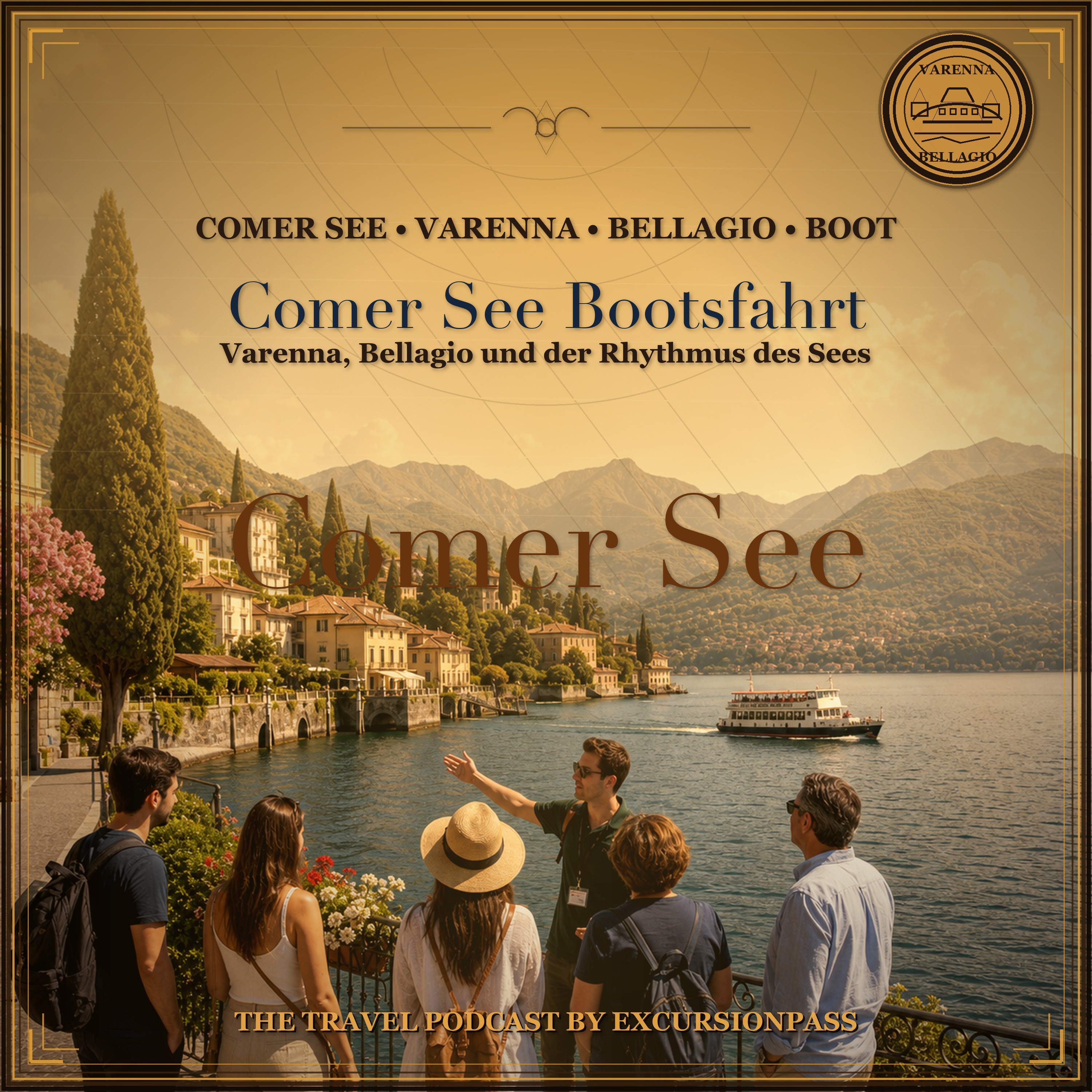 Bootsfahrt auf dem Comer See mit Varenna und Bellagio episode artwork