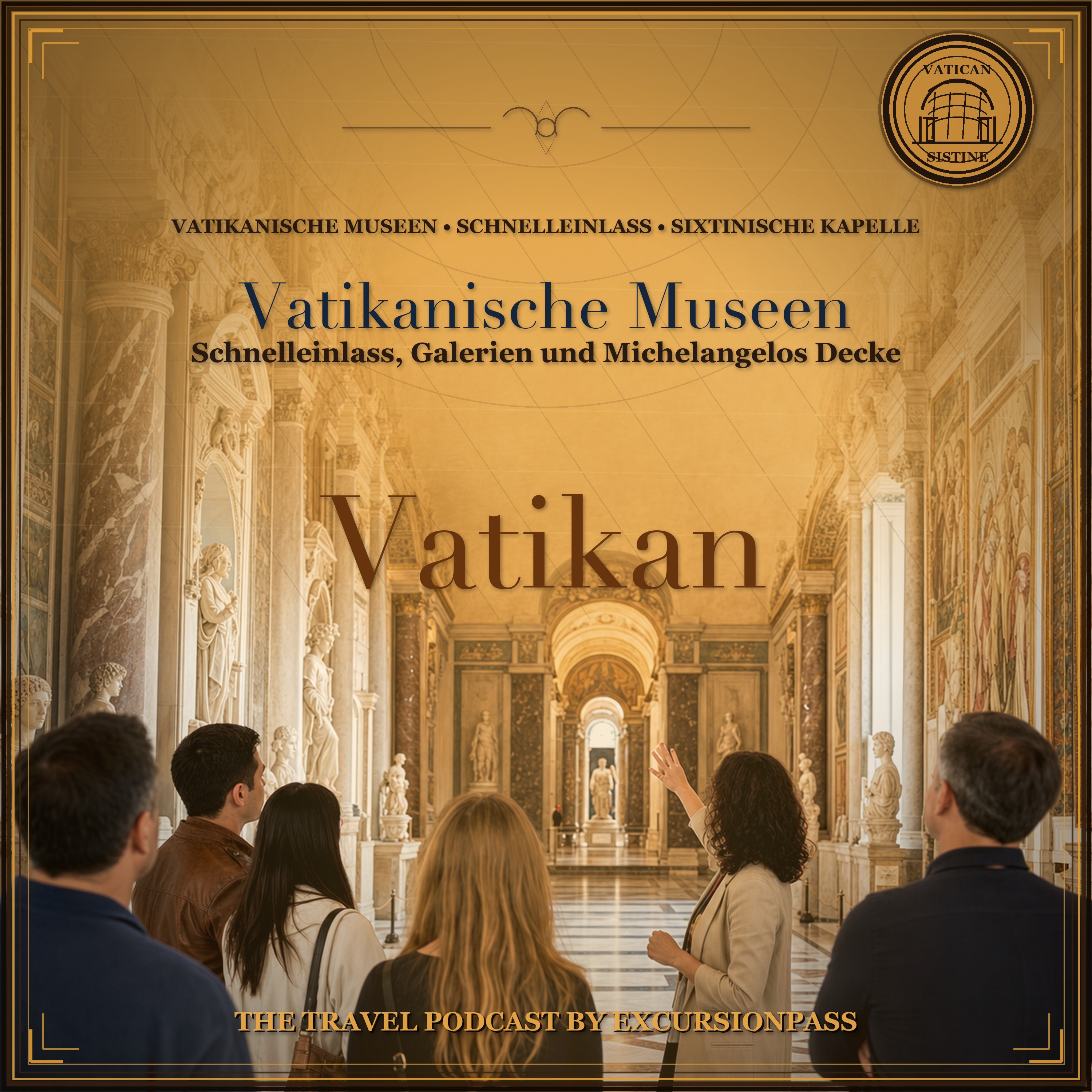 Geführte Tour mit Schnelleinlass zu Vatikanischen Museen und Sixtinischer Kapelle episode artwork