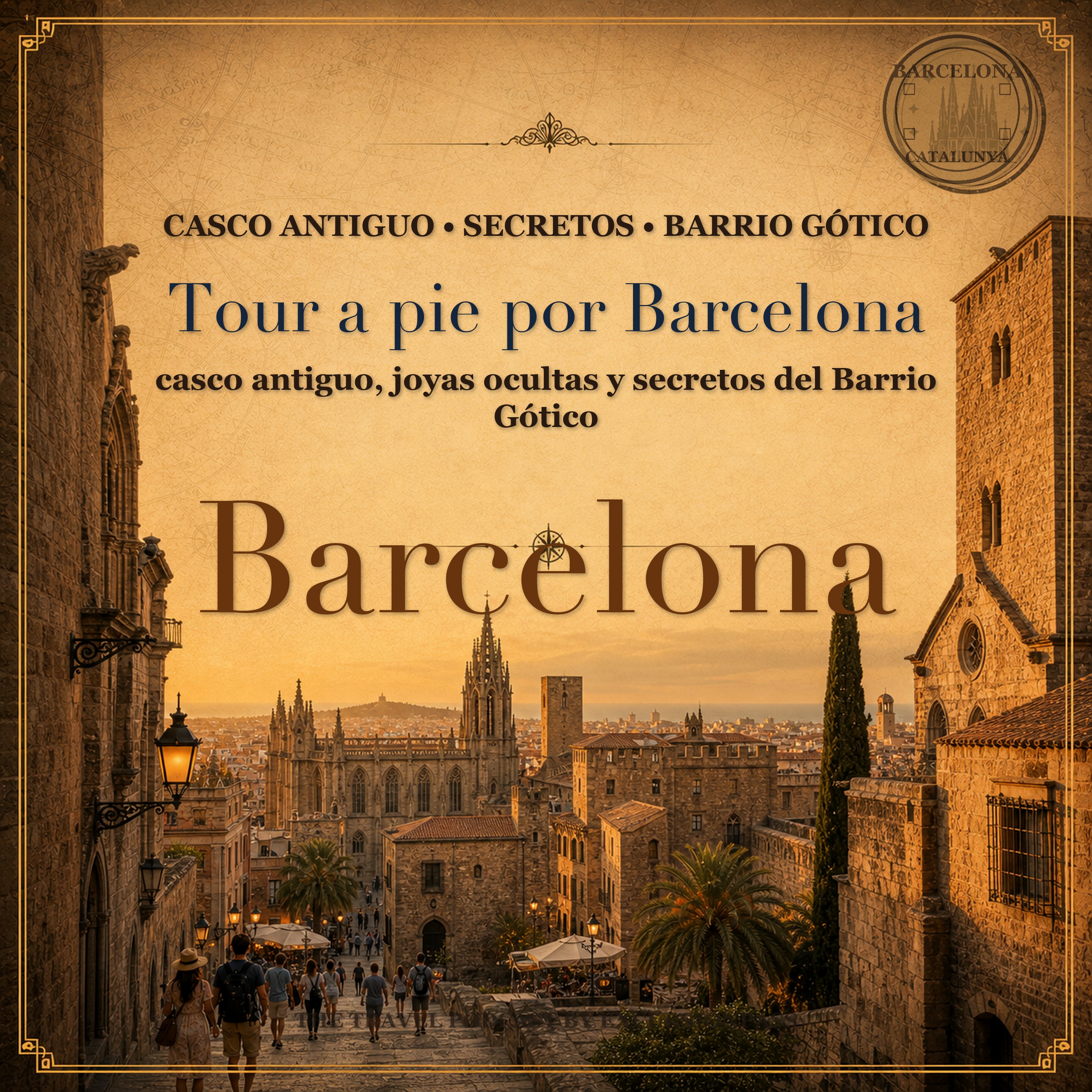 Tour a pie por Barcelona: casco antiguo, joyas ocultas y secretos del Barrio Gótico episode artwork