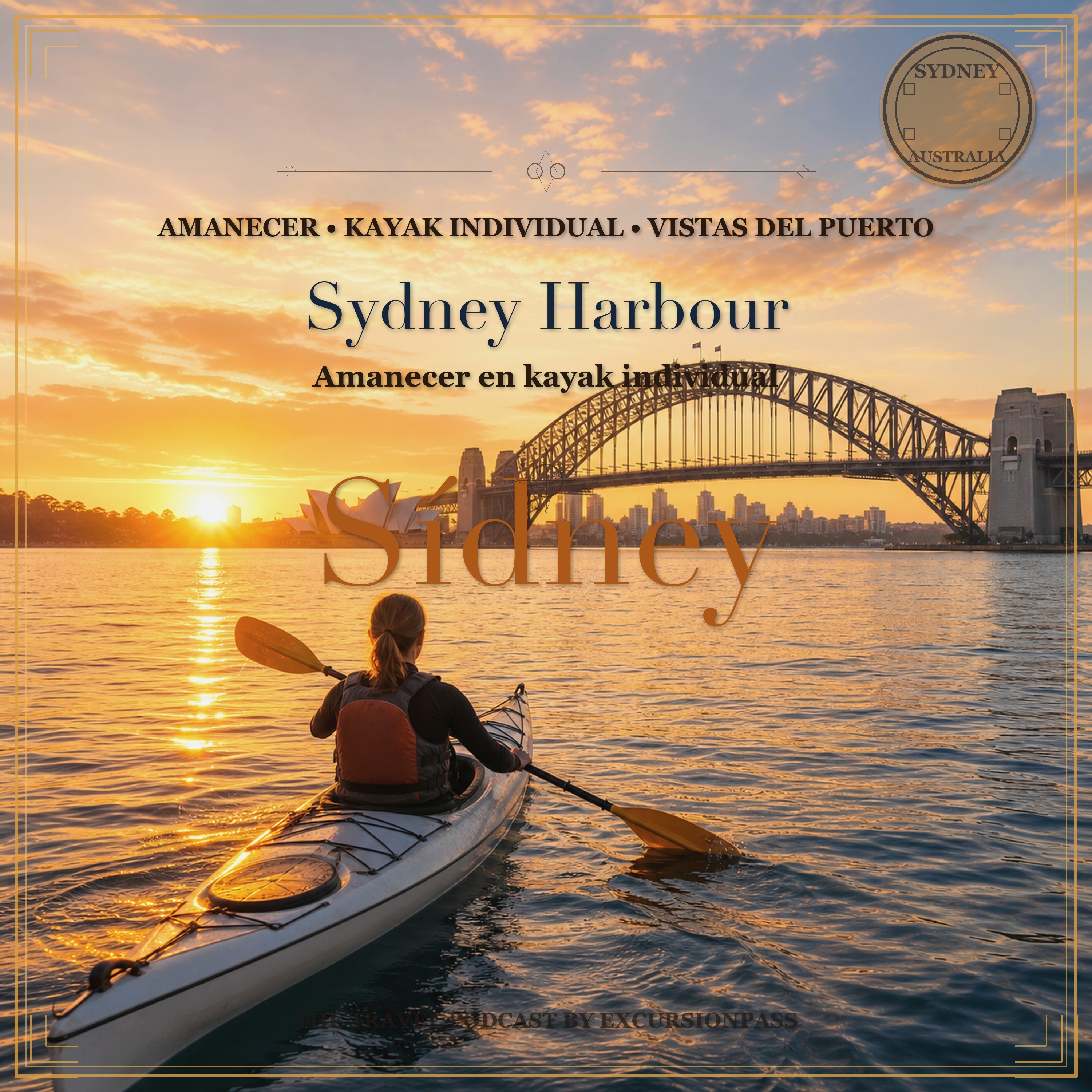 Tour al amanecer en kayak individual por Sydney Harbour episode artwork