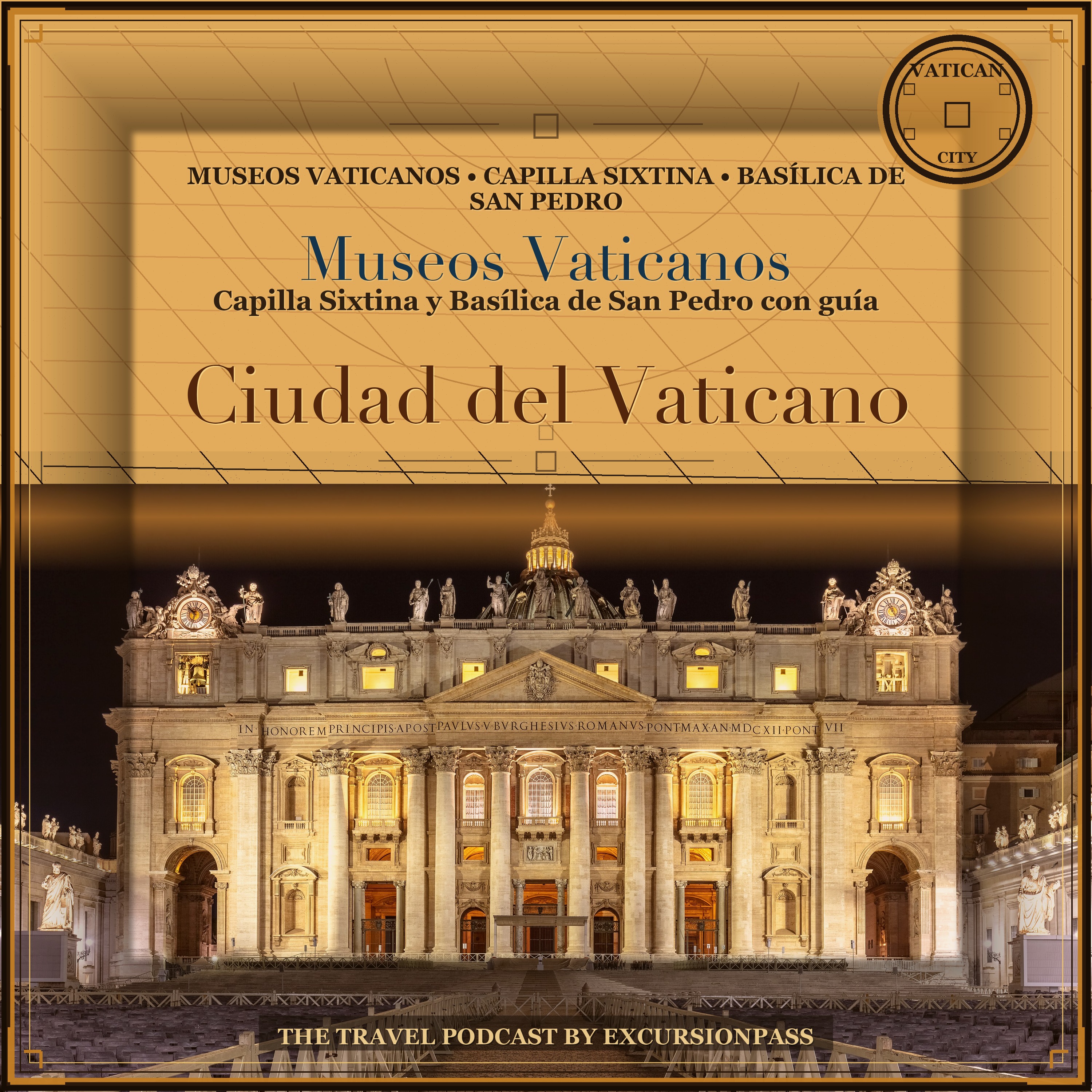 Tour guiado por los Museos Vaticanos y la Basílica de San Pedro episode artwork
