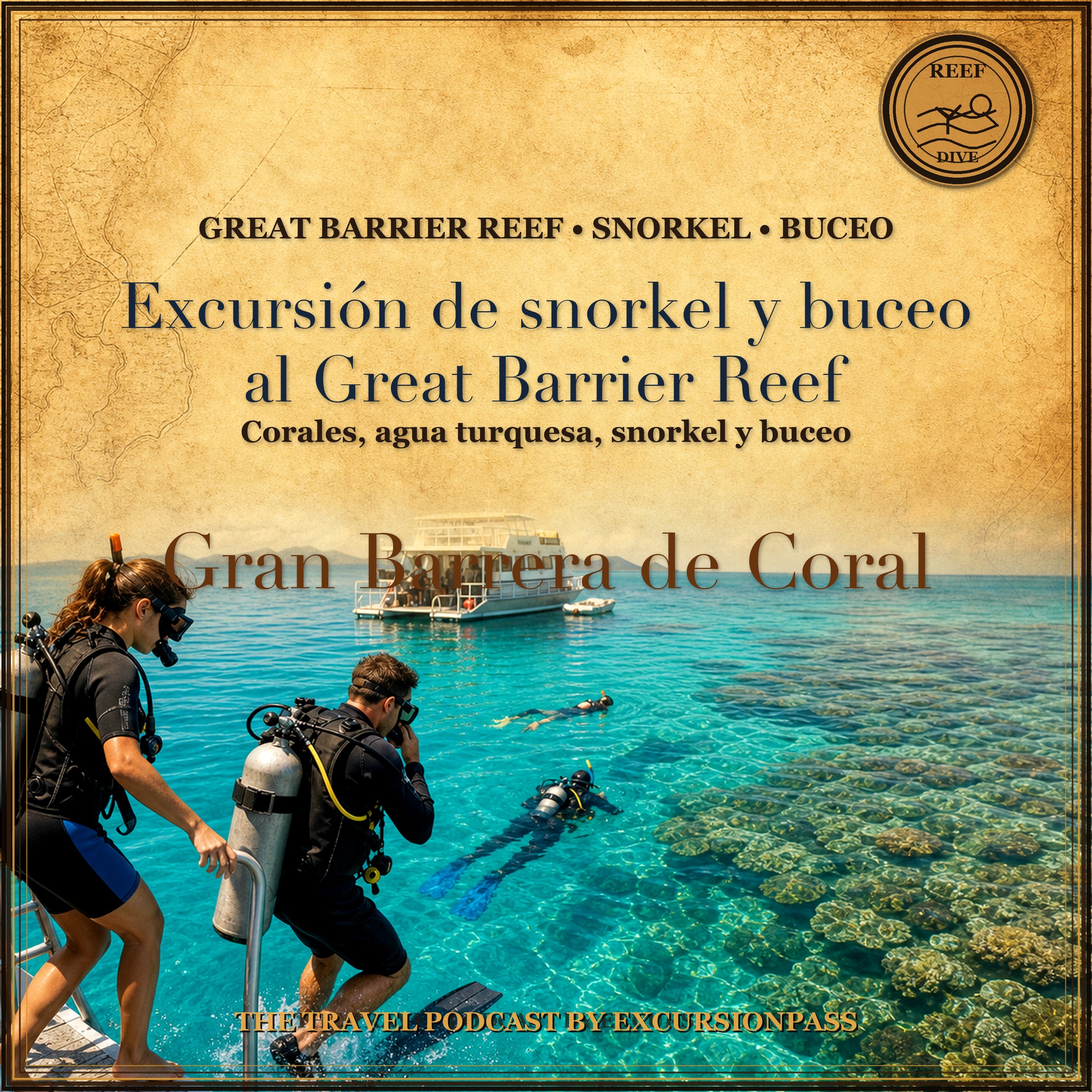 Excursión de snorkel y buceo al Great Barrier Reef episode artwork