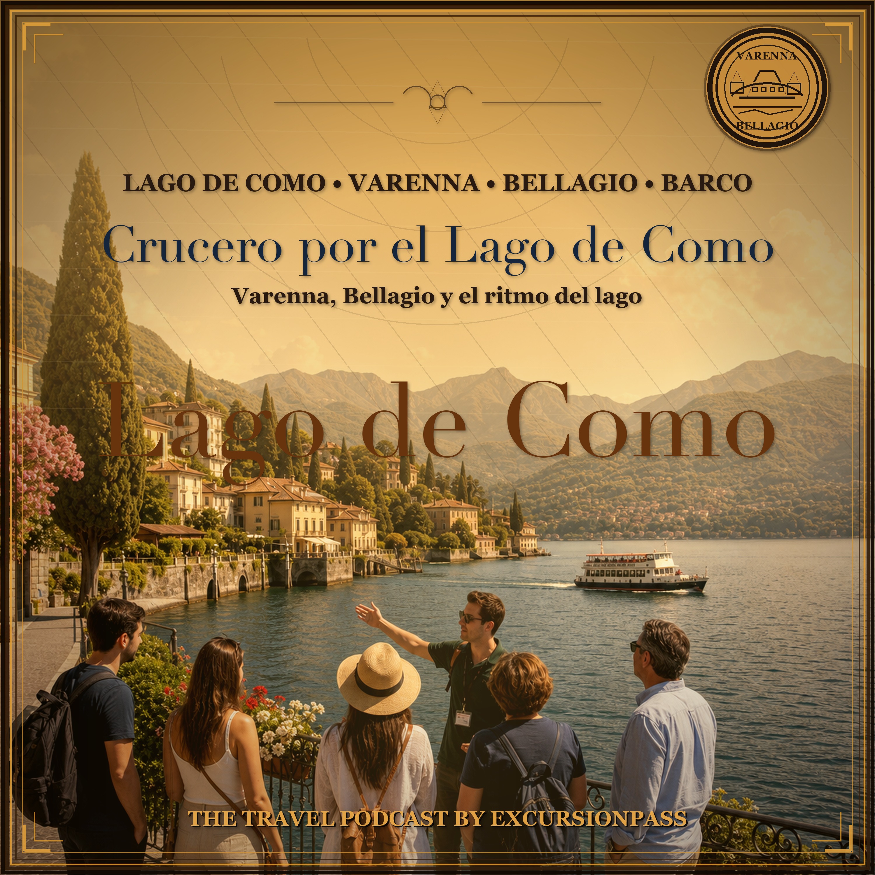 Crucero por el Lago de Como con Varenna y Bellagio episode artwork