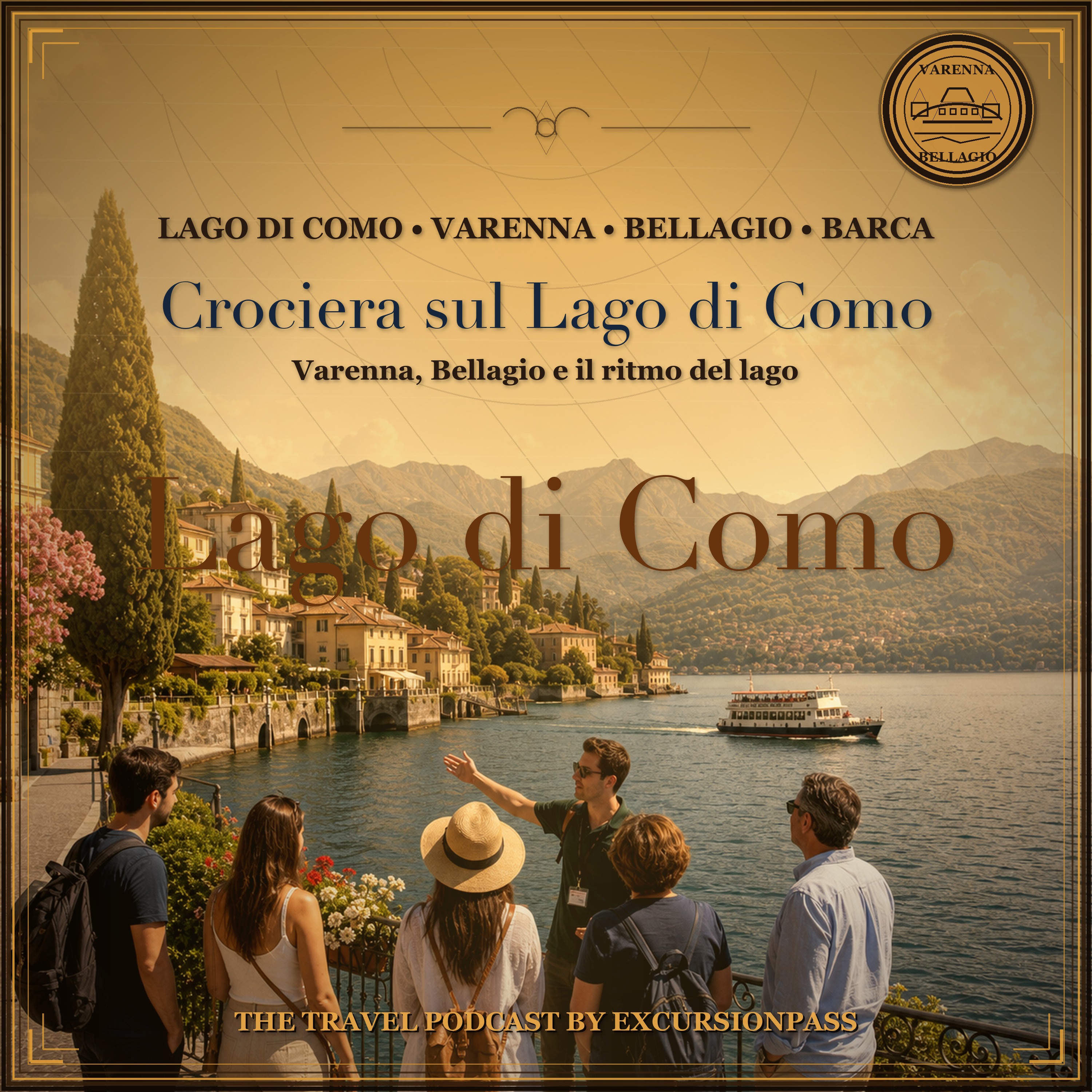 Crociera sul Lago di Como con Varenna e Bellagio episode artwork