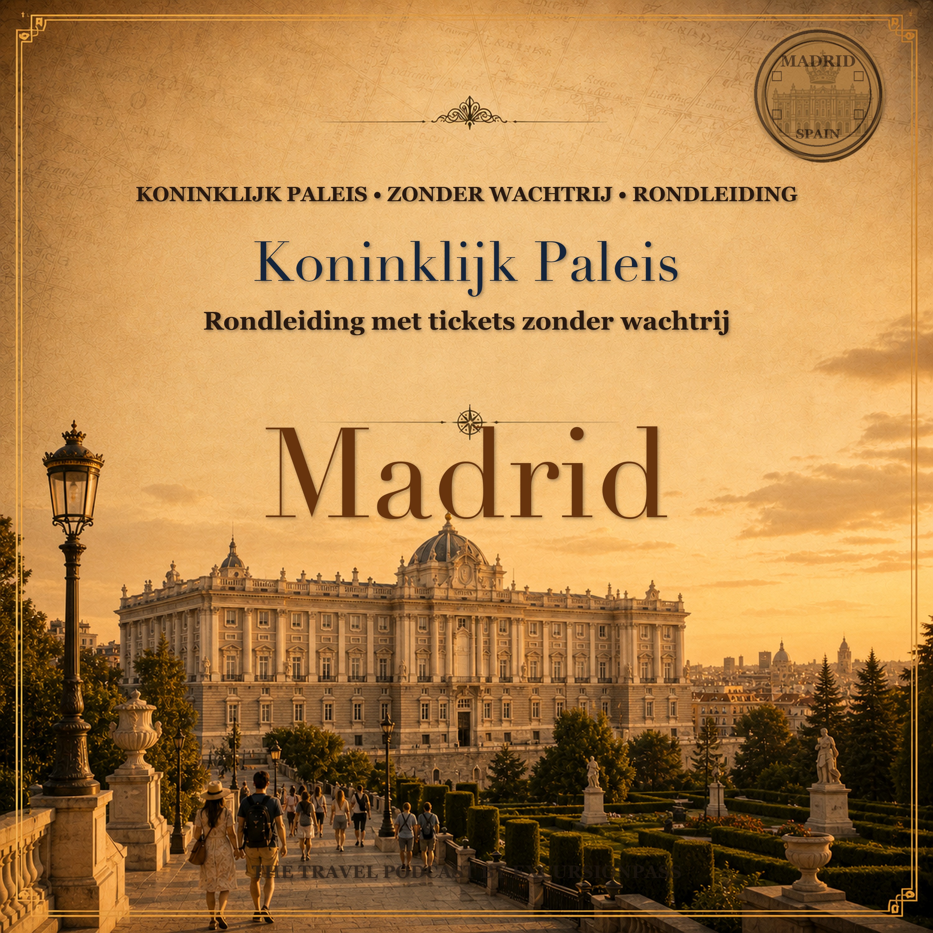 Madrid: rondleiding door het Koninklijk Paleis met tickets zonder wachtrij episode artwork