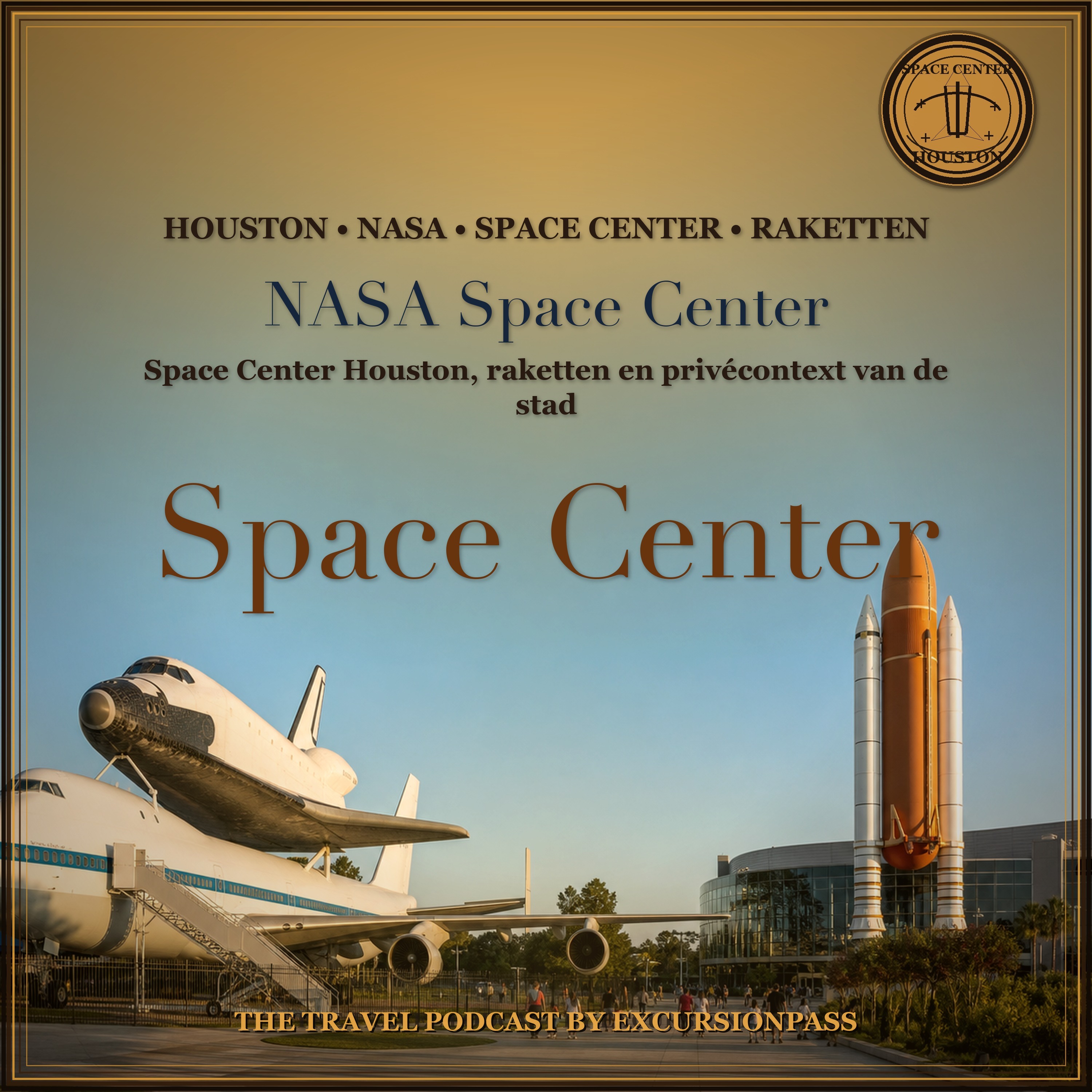 NASA Space Center dagtrip met privétour door Houston episode artwork