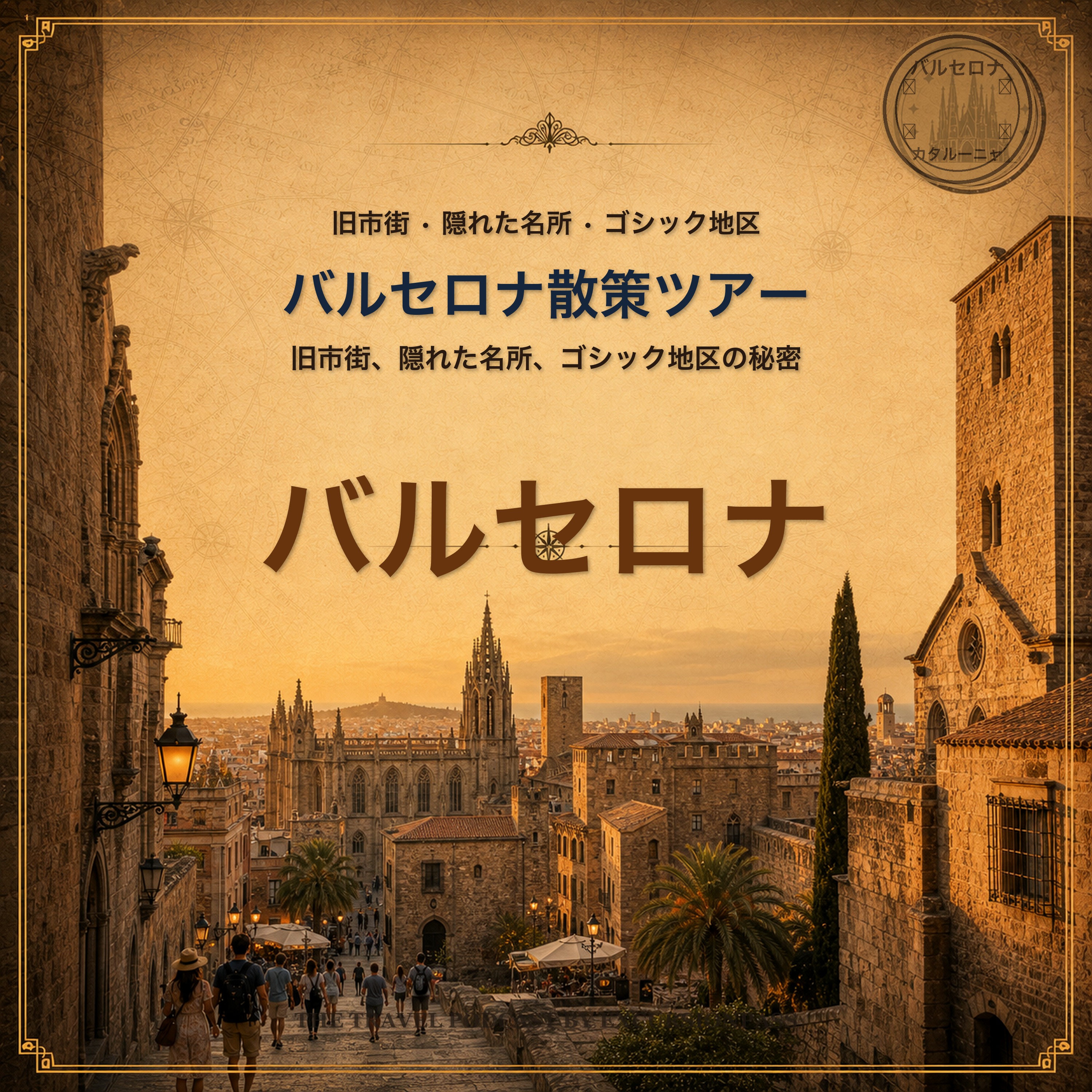 バルセロナ散策ツアー：旧市街、隠れた名所、ゴシック地区の秘密 episode artwork