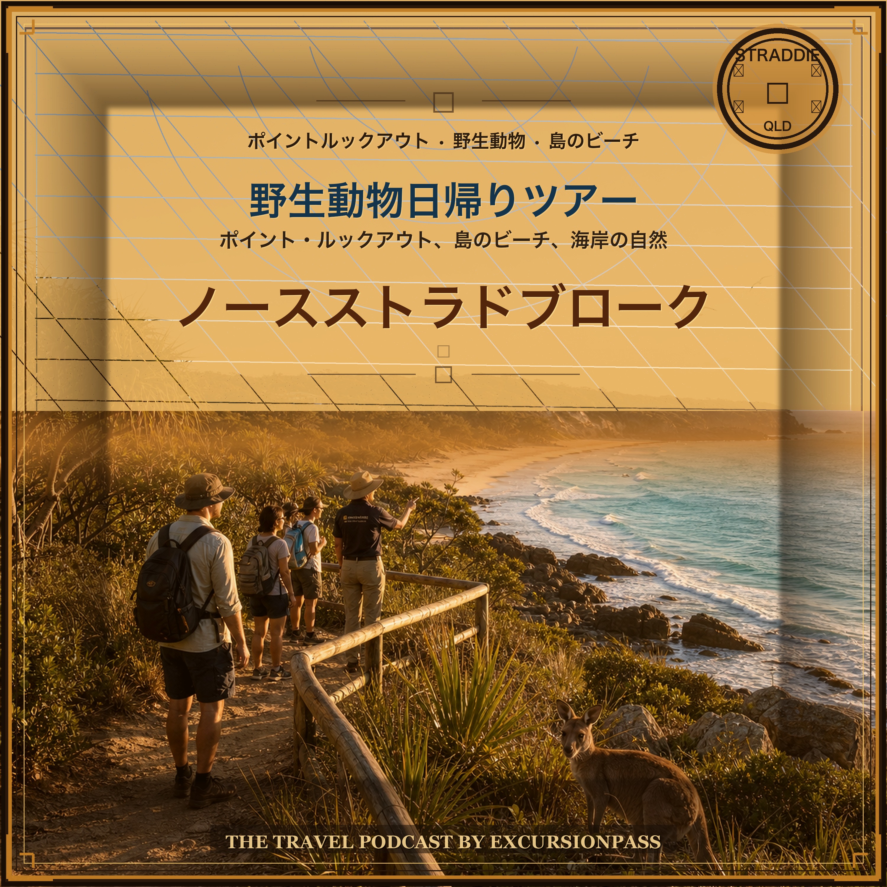 ブリスベン発ノースストラドブローク島野生動物日帰りツアー episode artwork