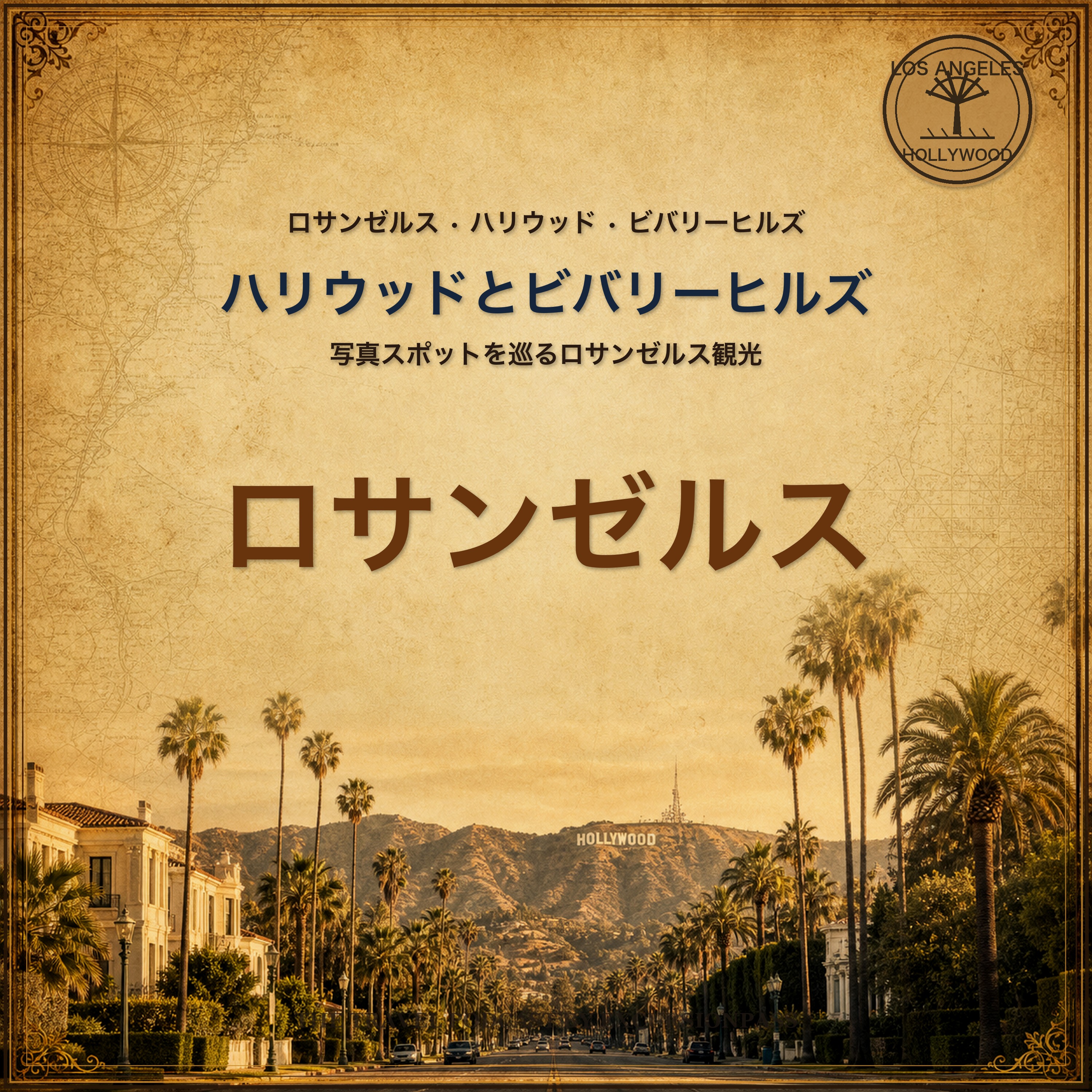 ロサンゼルス、ハリウッド、ビバリーヒルズ市内観光ツアー episode artwork