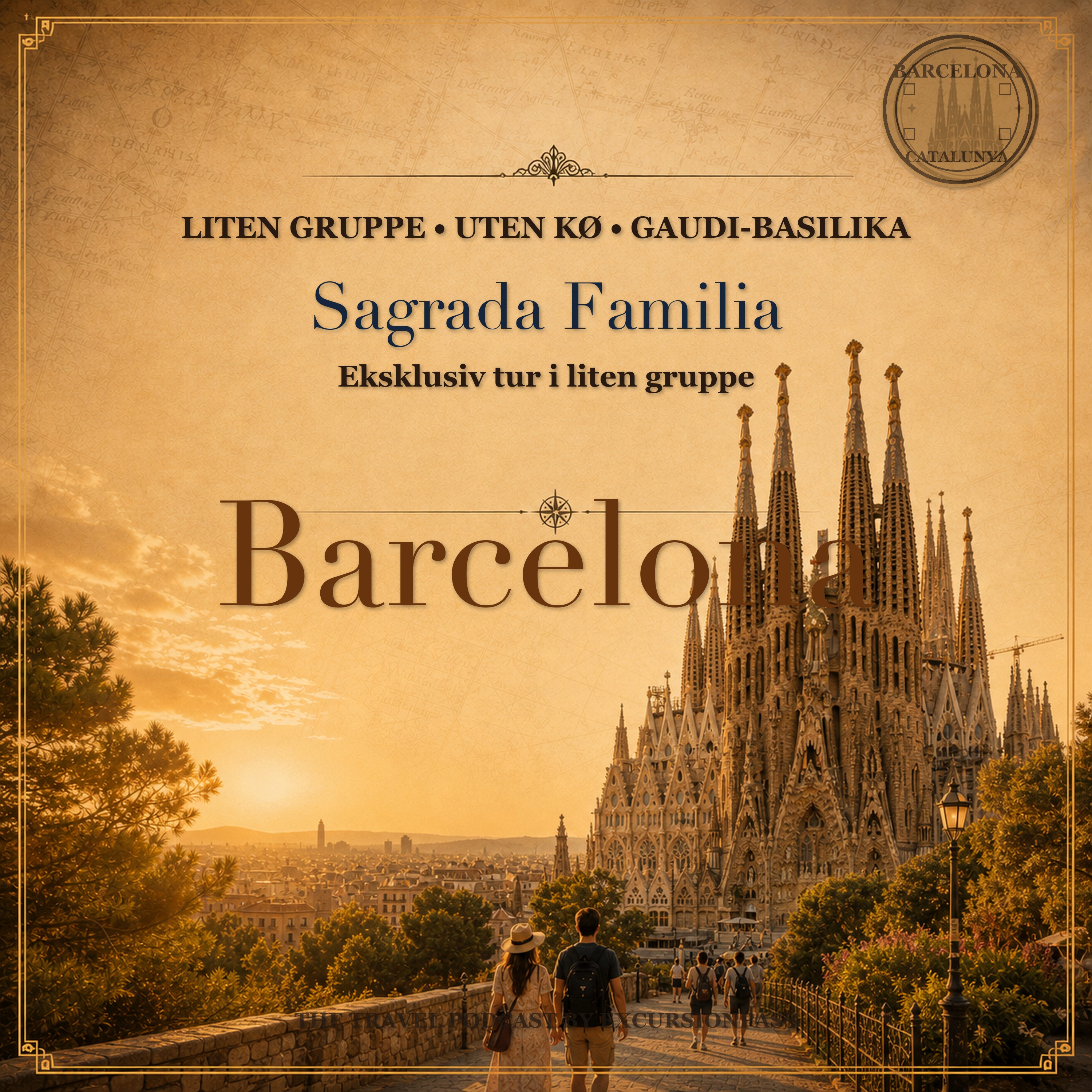 Eksklusiv Sagrada Familia-tur i liten gruppe: Gaudi-basilikaen uten kø med ExcursiónPass