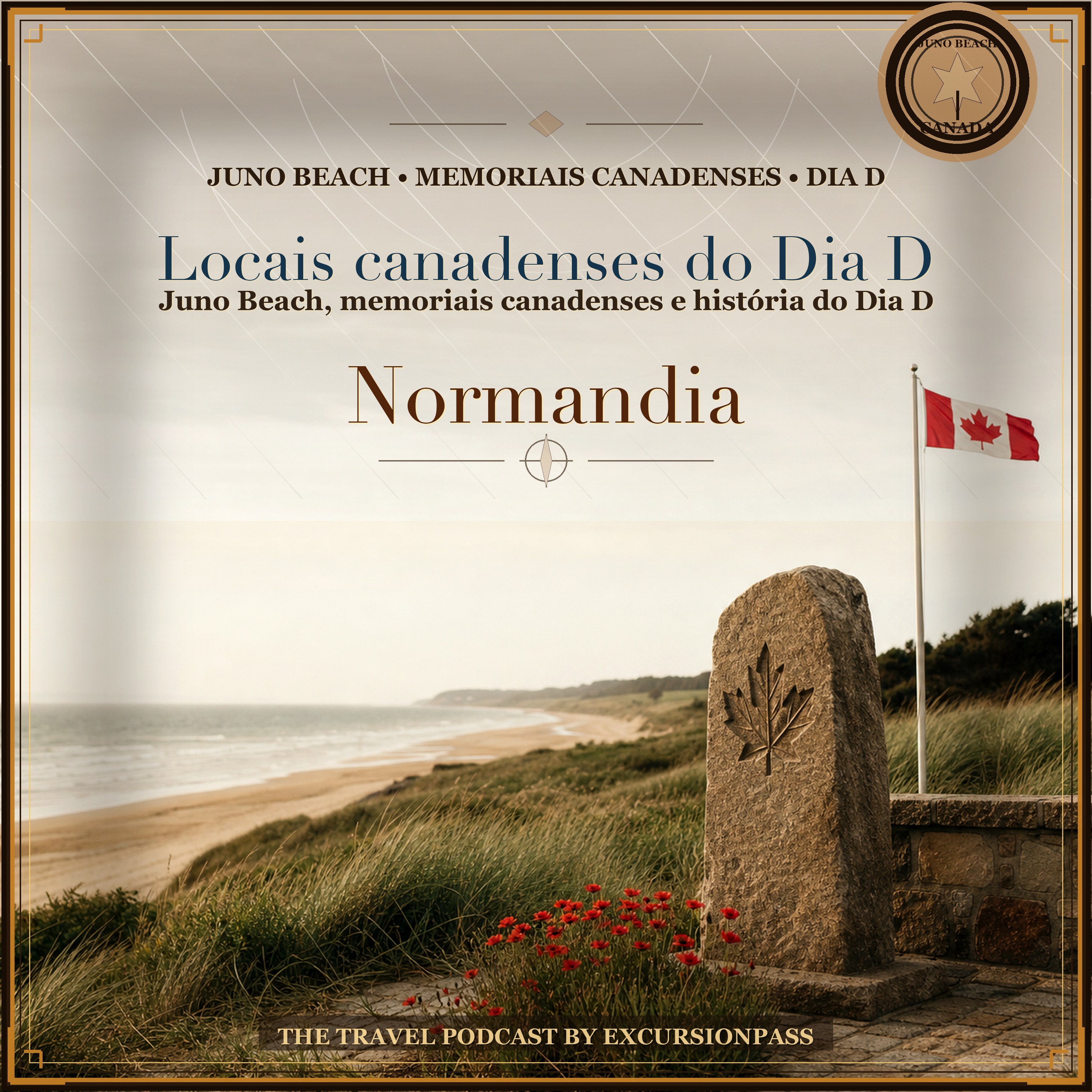 Passeio de um dia aos locais canadenses do Dia D na Normandia saindo de Paris episode artwork